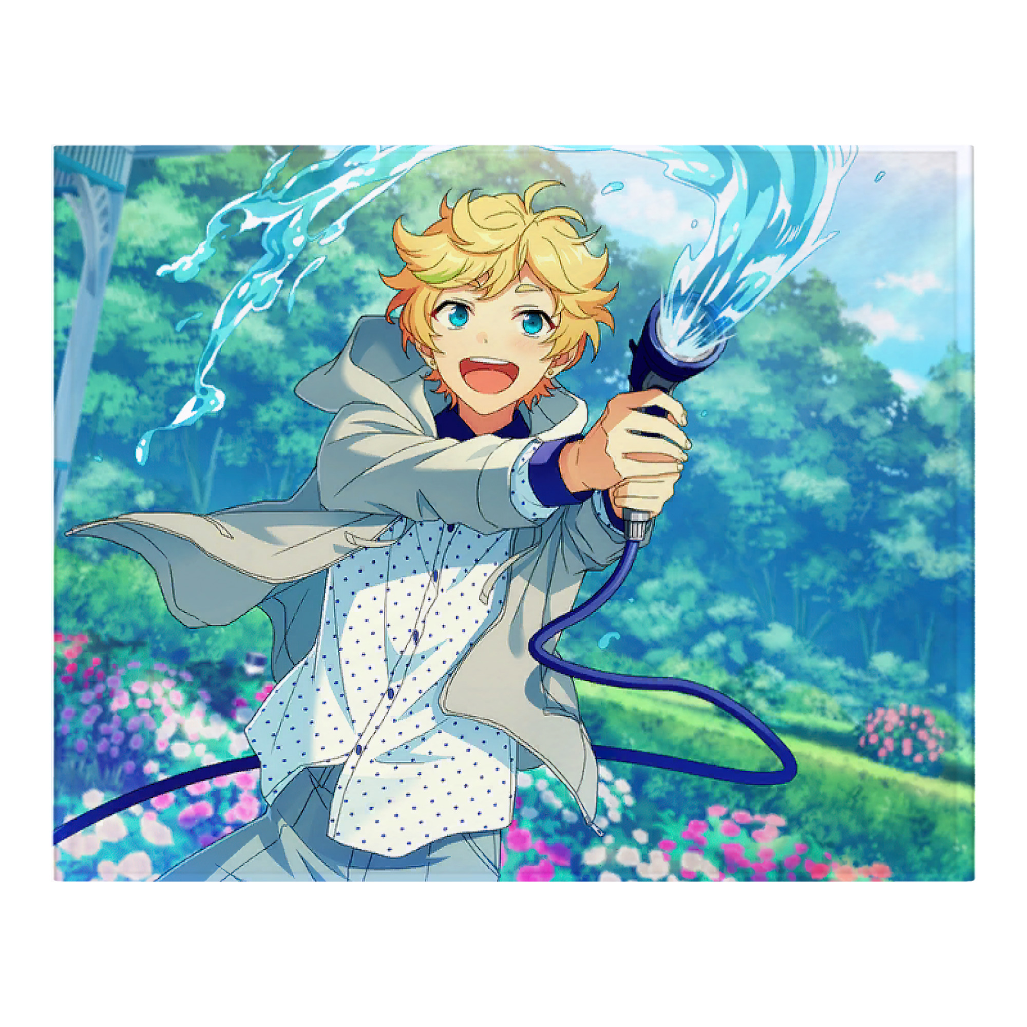 （画像用） あんさんぶるスターズ! Ensemble Stars フランネルブランケット・多サイズ対応（横型）