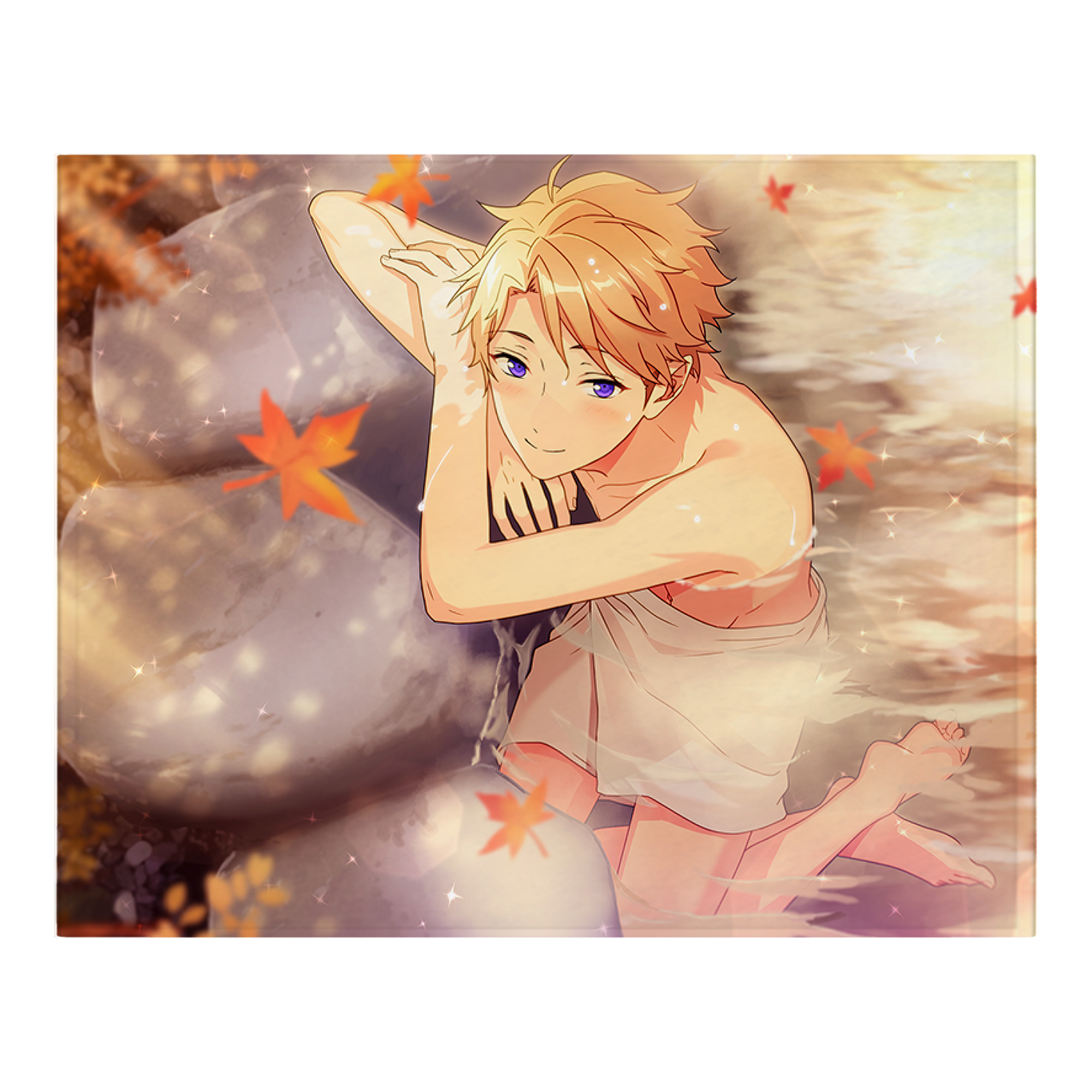 （画像用） あんさんぶるスターズ! Ensemble Stars フランネルブランケット・多サイズ対応（横型）