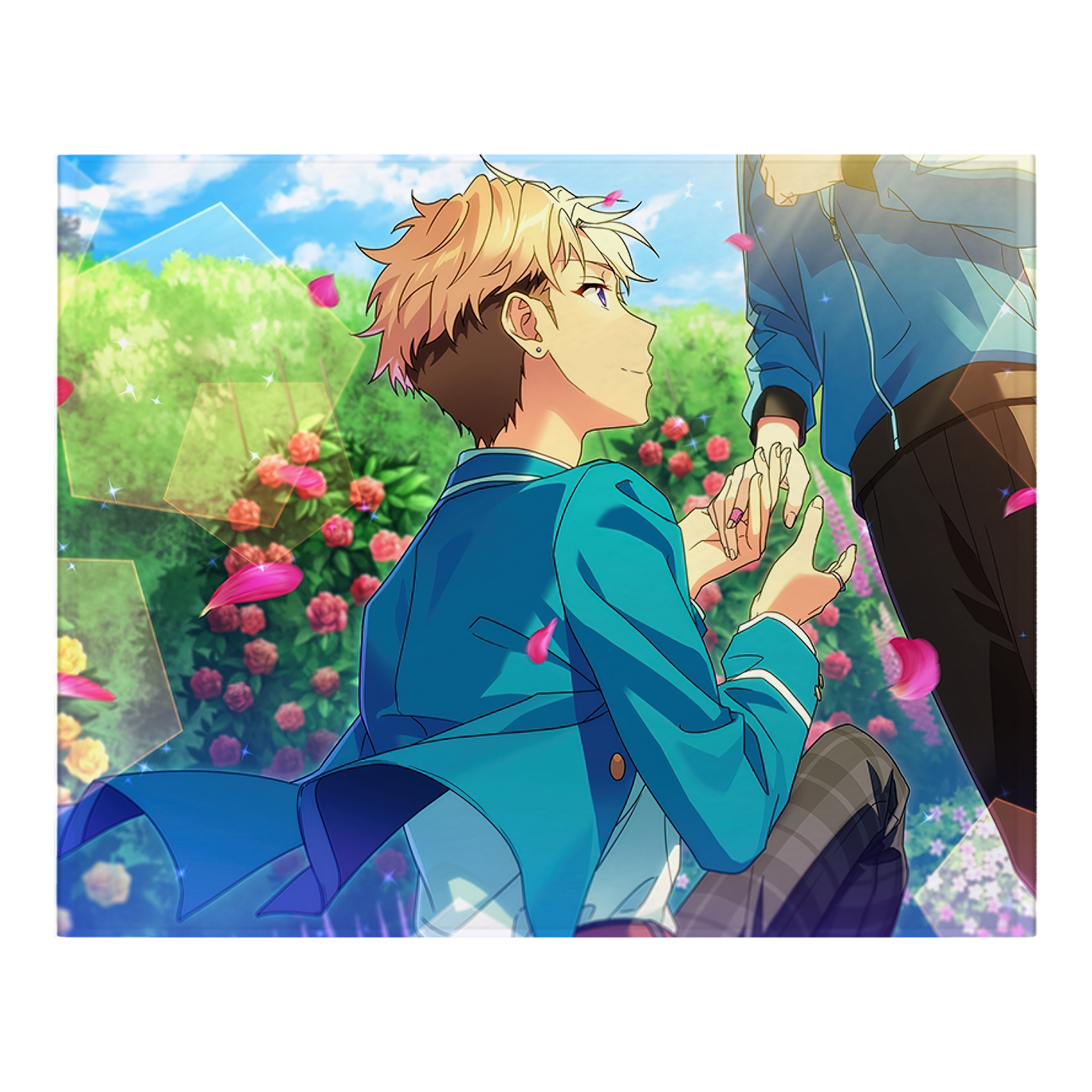 （画像用） あんさんぶるスターズ! Ensemble Stars フランネルブランケット・多サイズ対応（横型）