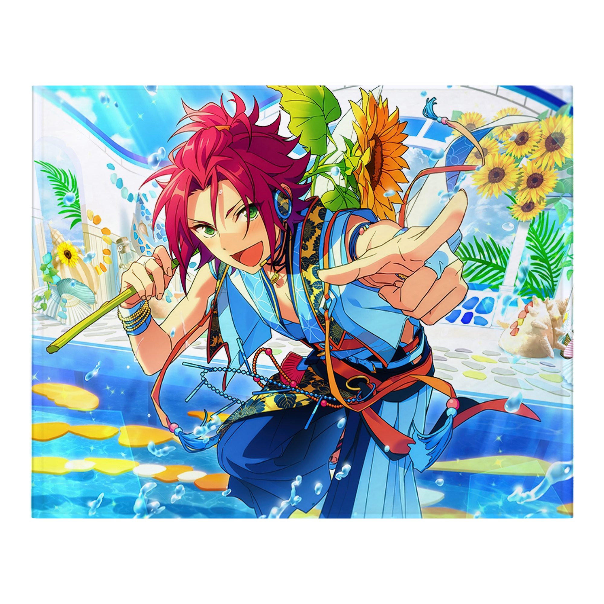 （画像用） あんさんぶるスターズ! Ensemble Stars フランネルブランケット・多サイズ対応（横型）