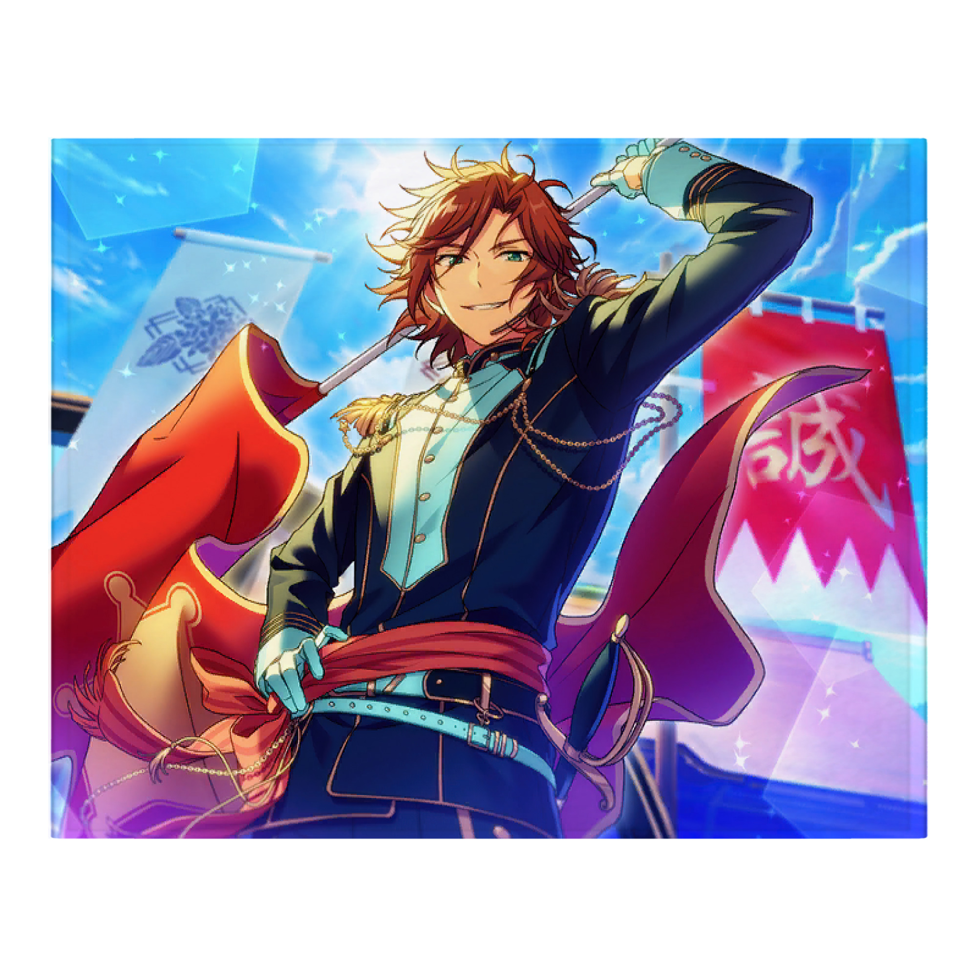 （画像用） あんさんぶるスターズ! Ensemble Stars フランネルブランケット・多サイズ対応（横型）