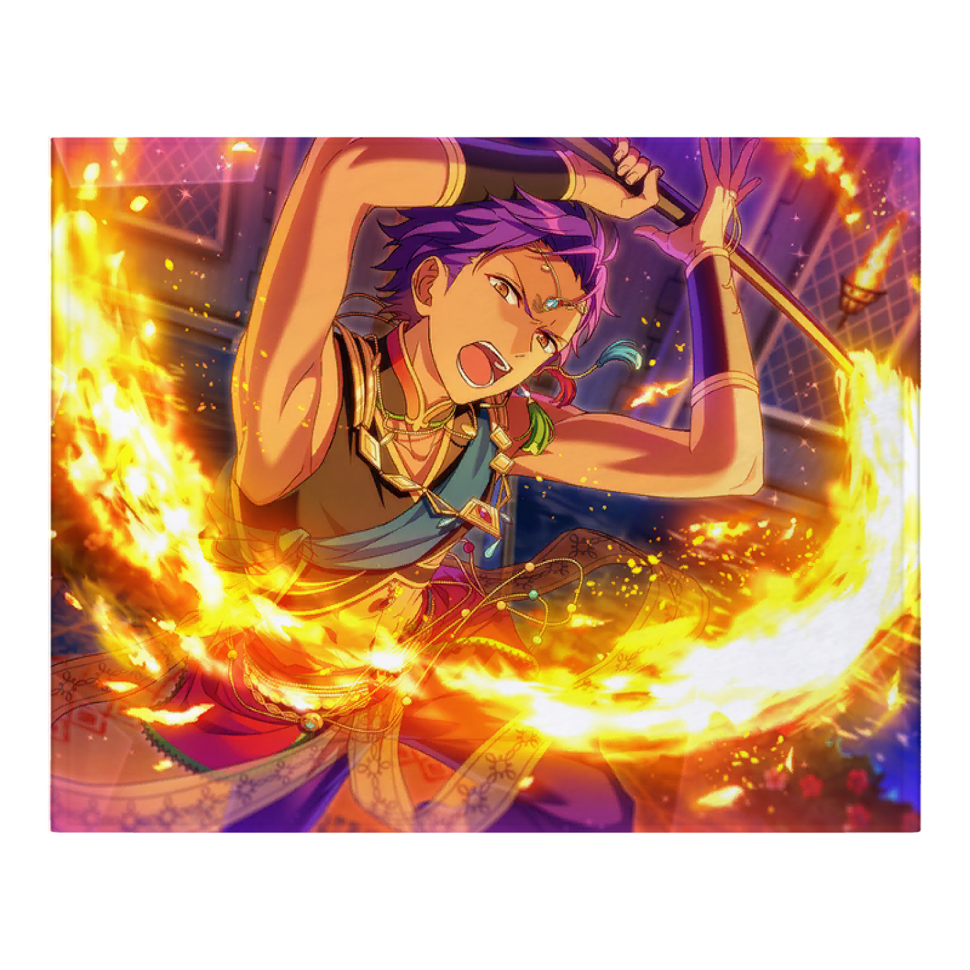 （画像用） あんさんぶるスターズ! Ensemble Stars フランネルブランケット・多サイズ対応（横型）