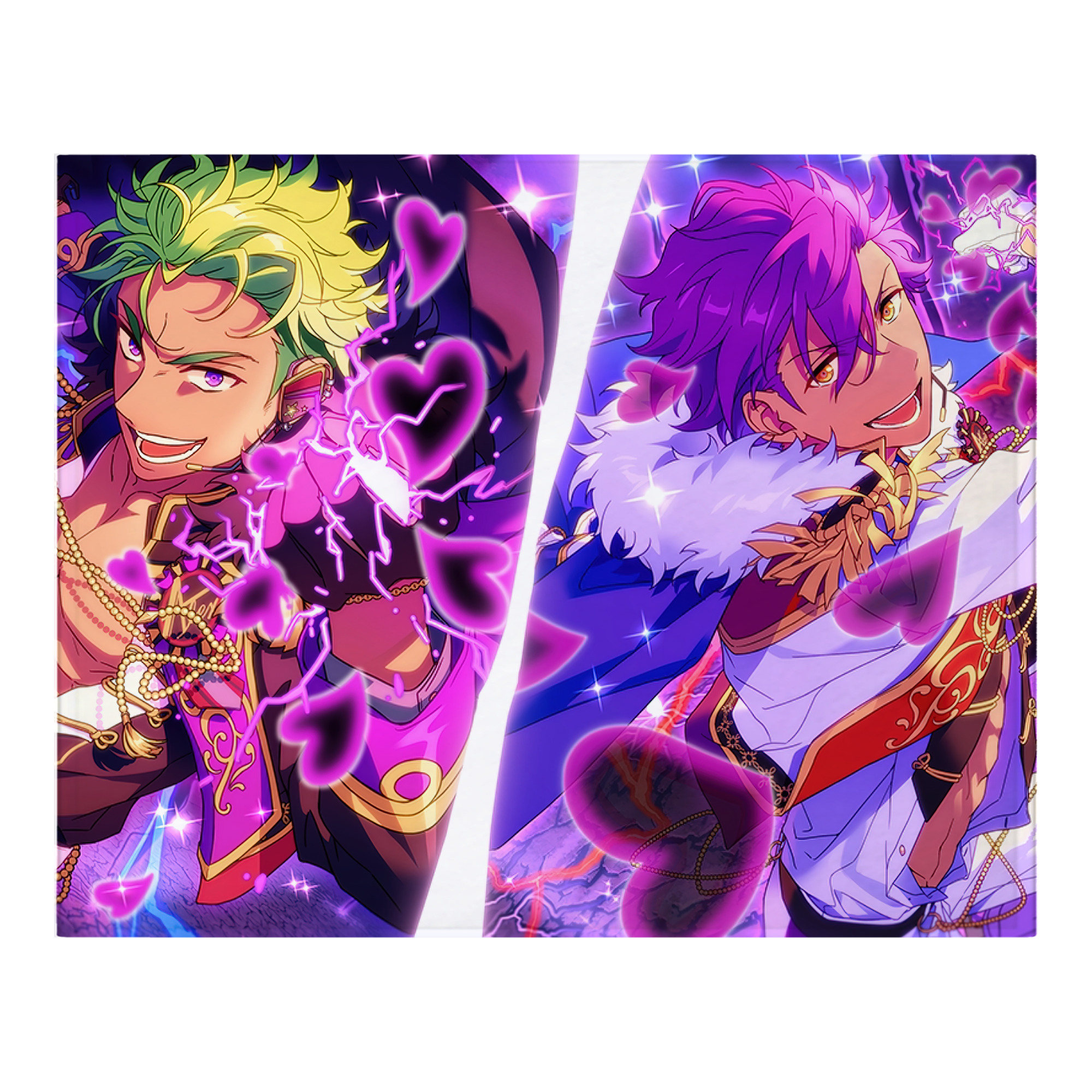 （画像用） あんさんぶるスターズ! Ensemble Stars フランネルブランケット・多サイズ対応（横型）