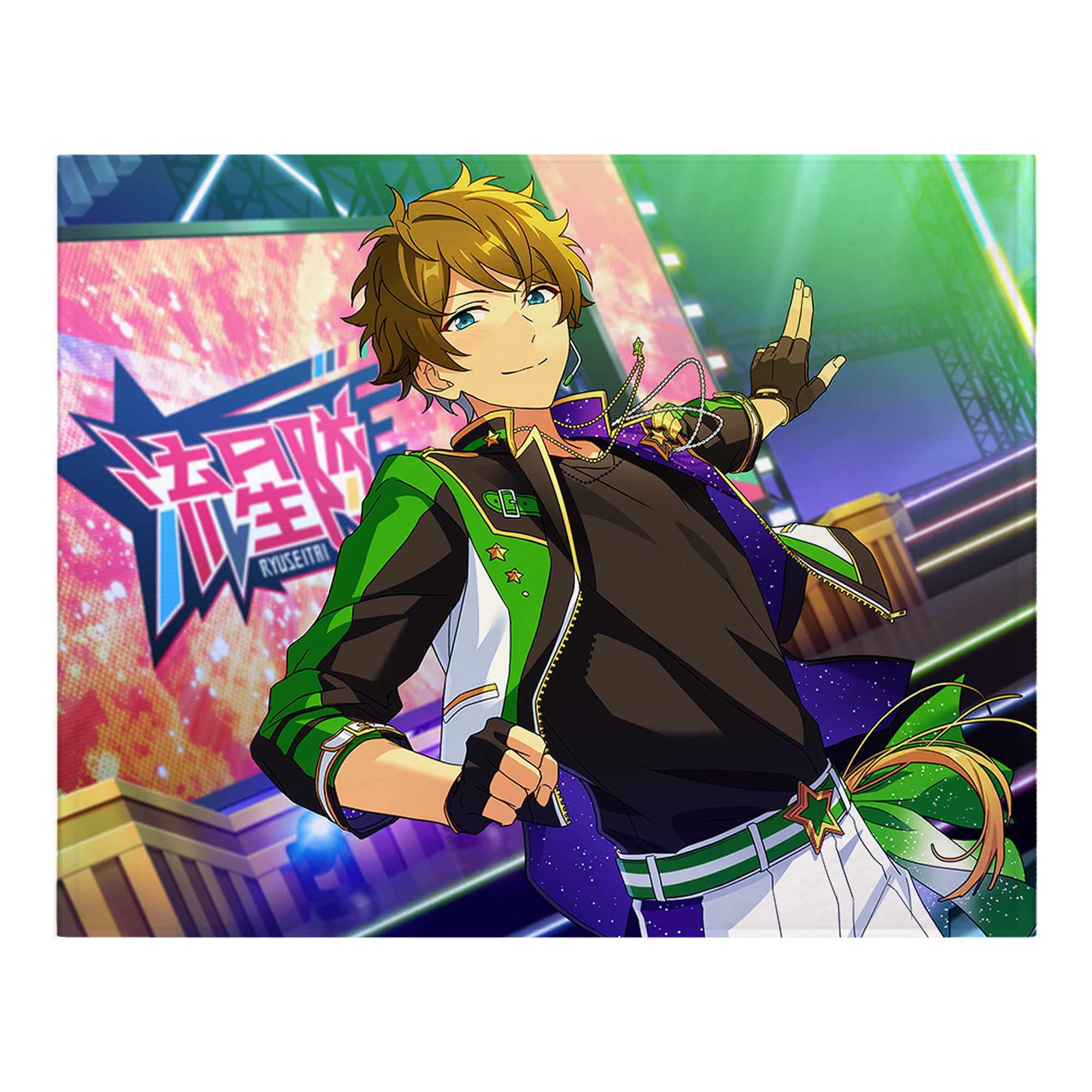 （画像用） あんさんぶるスターズ! Ensemble Stars フランネルブランケット・多サイズ対応（横型）