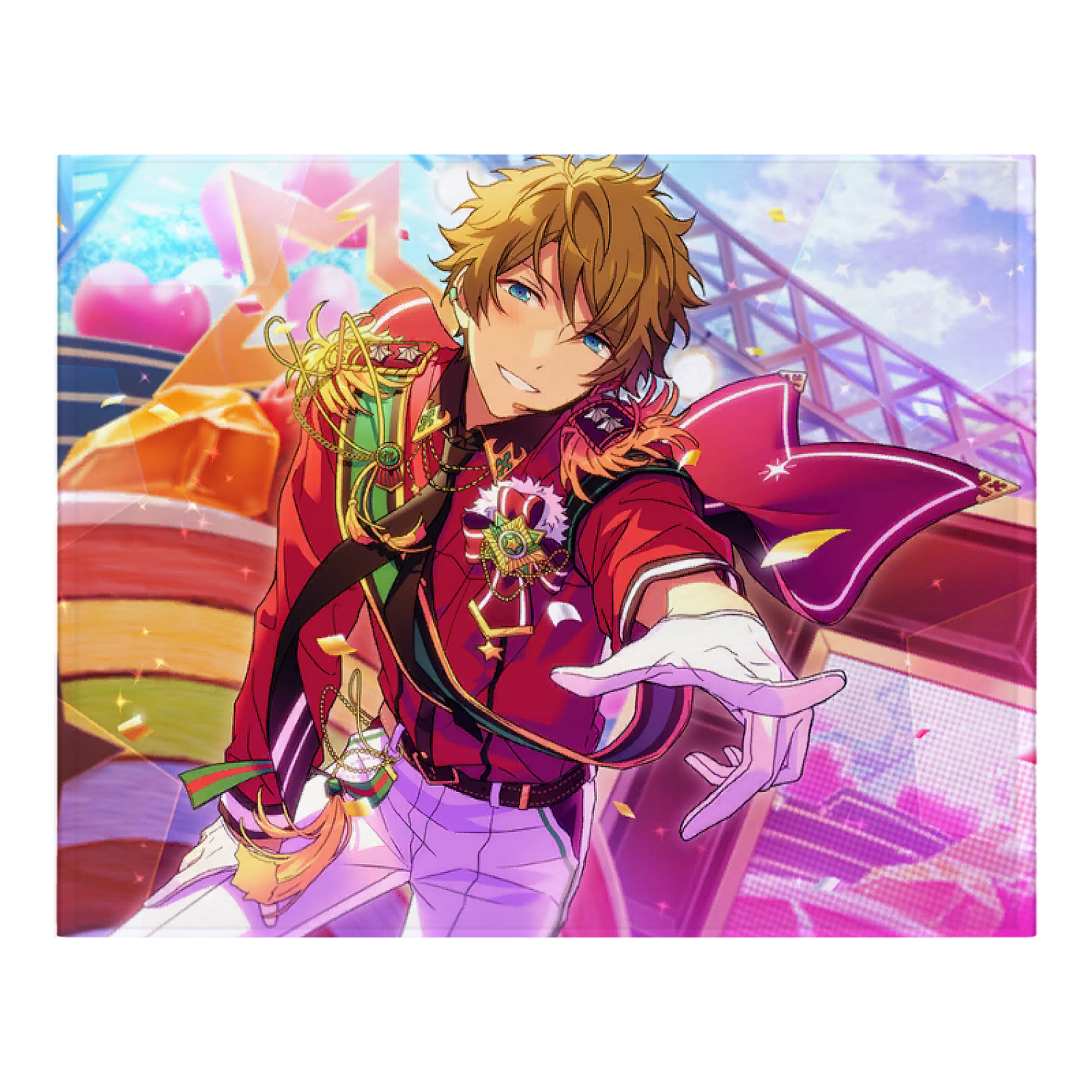 （画像用） あんさんぶるスターズ! Ensemble Stars フランネルブランケット・多サイズ対応（横型）