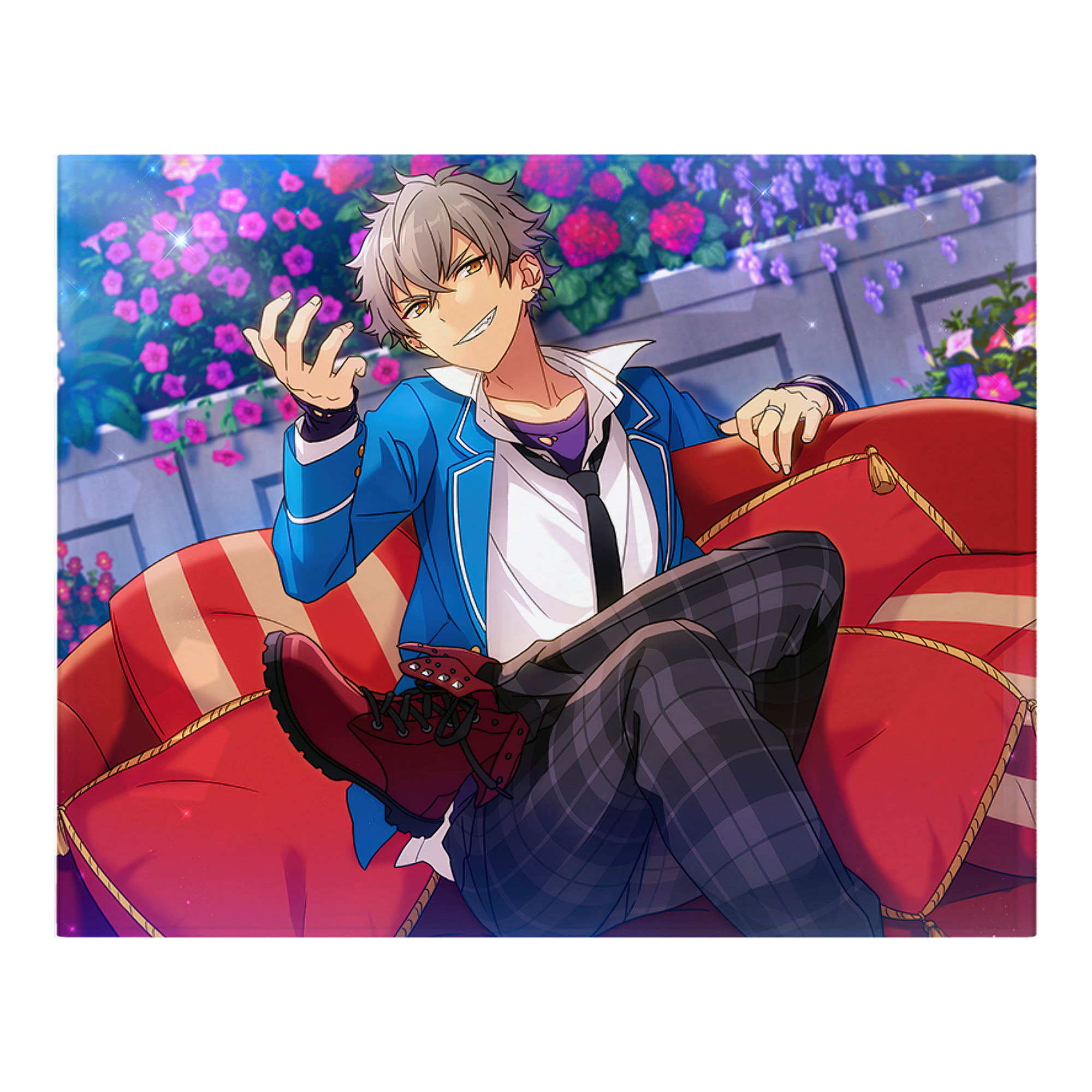 （画像用） あんさんぶるスターズ! Ensemble Stars フランネルブランケット・多サイズ対応（横型）