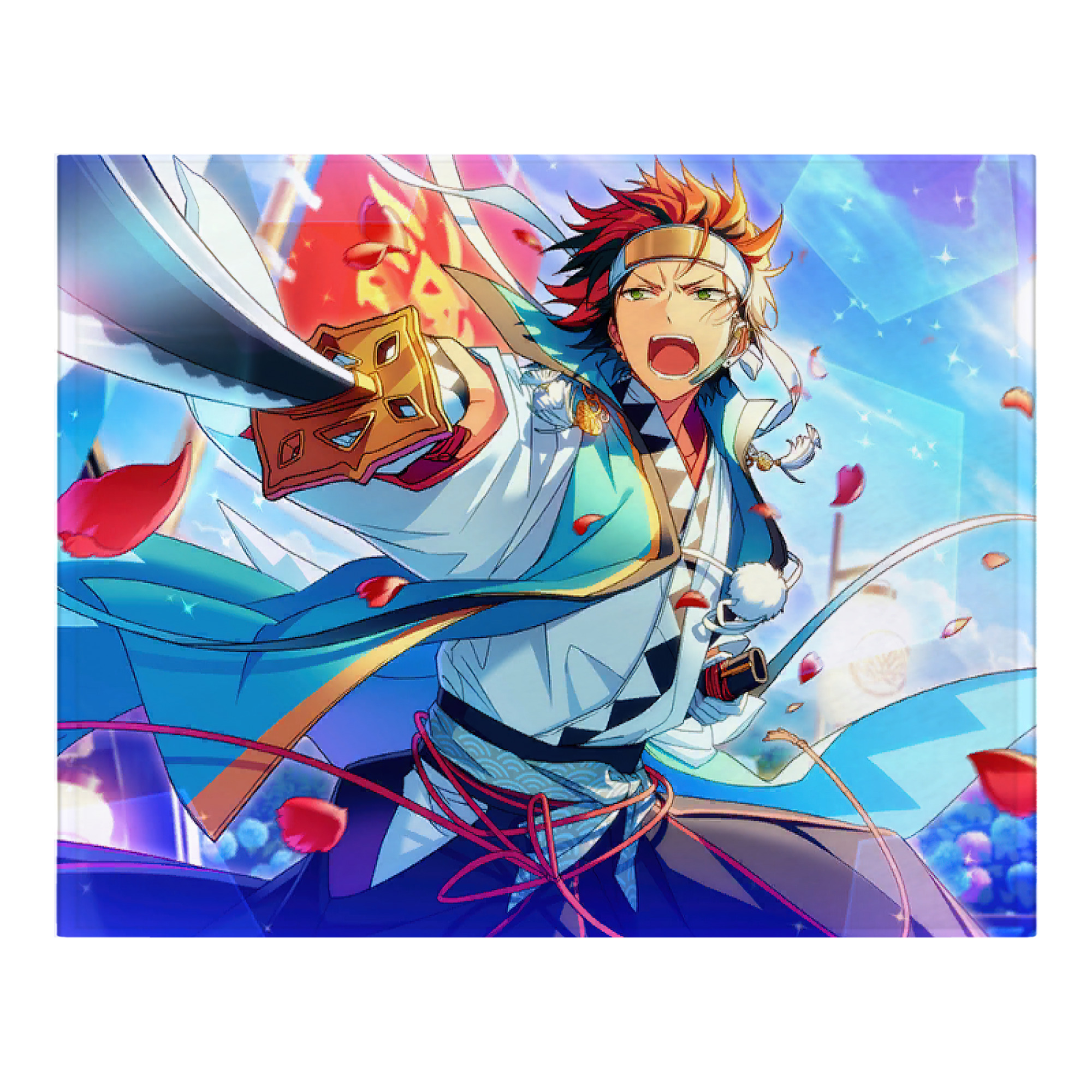 （画像用） あんさんぶるスターズ! Ensemble Stars フランネルブランケット・多サイズ対応（横型）