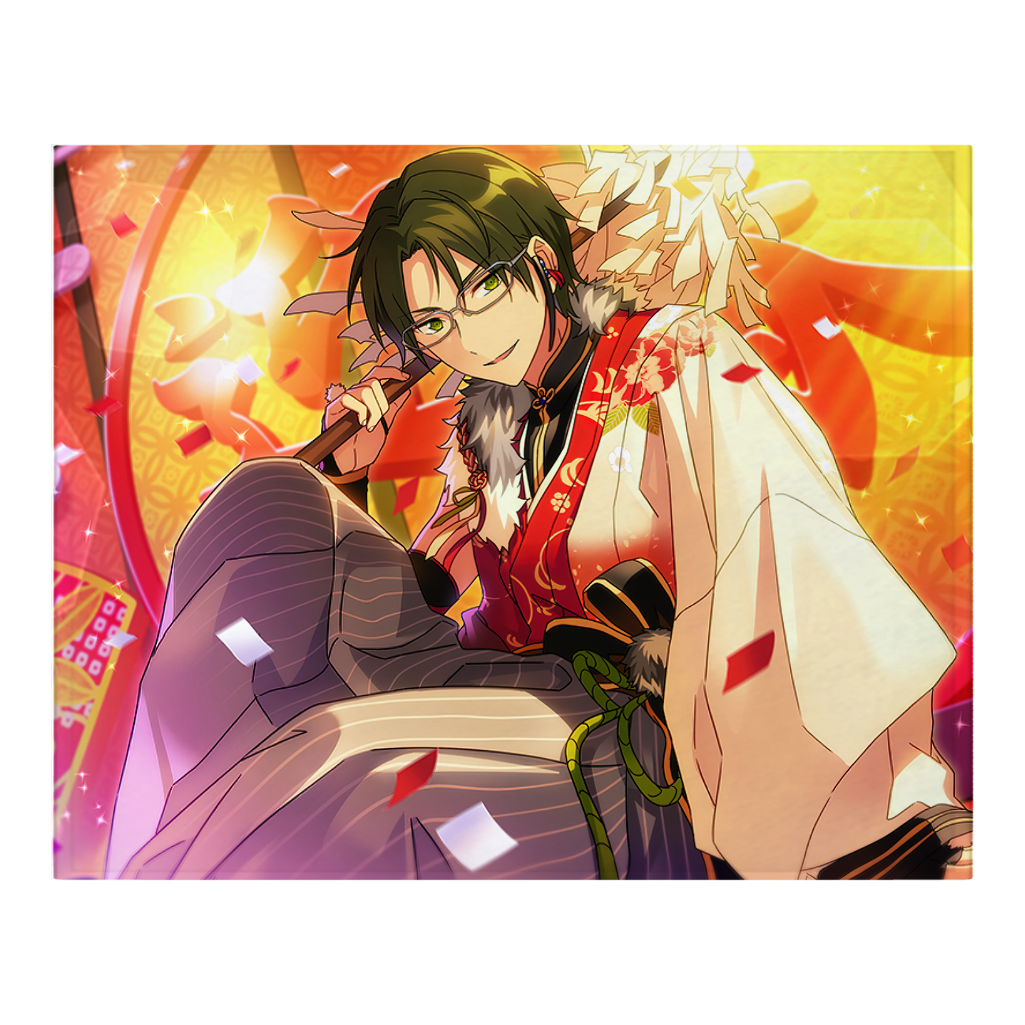 （画像用） あんさんぶるスターズ! Ensemble Stars フランネルブランケット・多サイズ対応（横型）