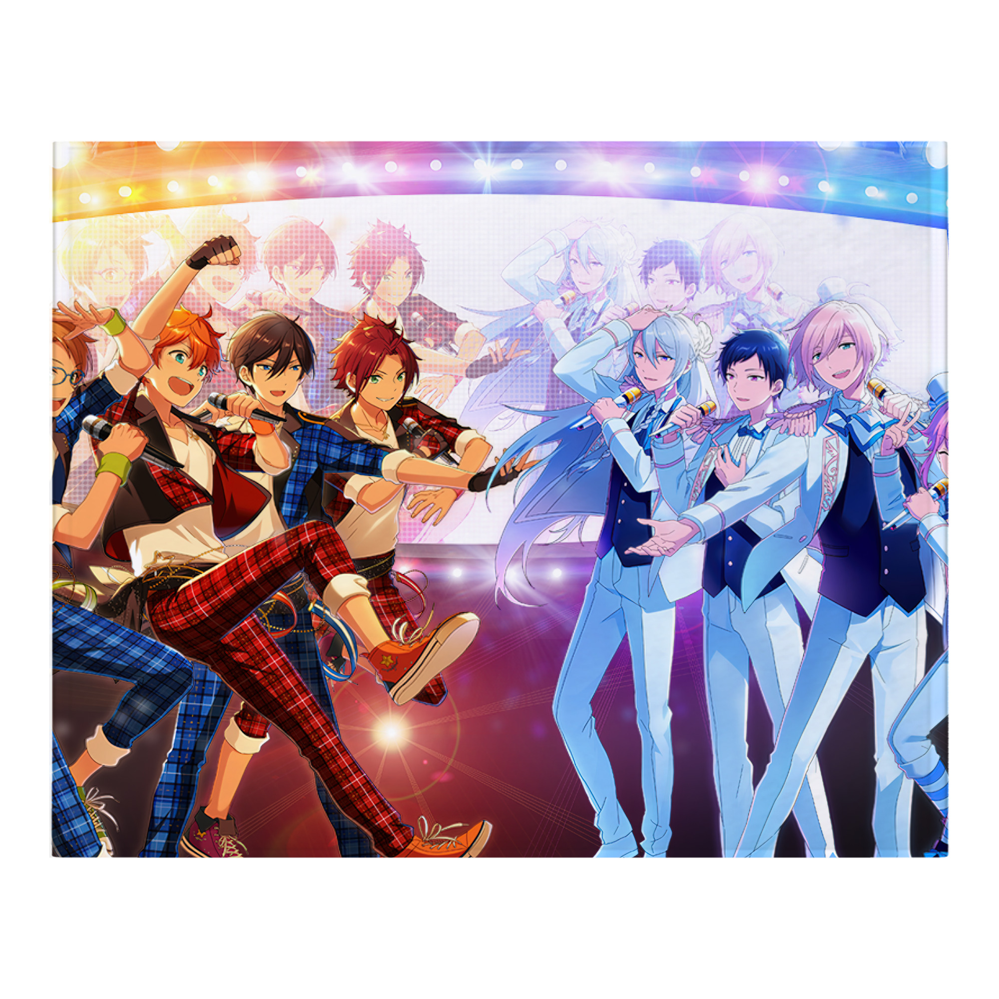 （画像用） あんさんぶるスターズ! Ensemble Stars フランネルブランケット・多サイズ対応（横型）