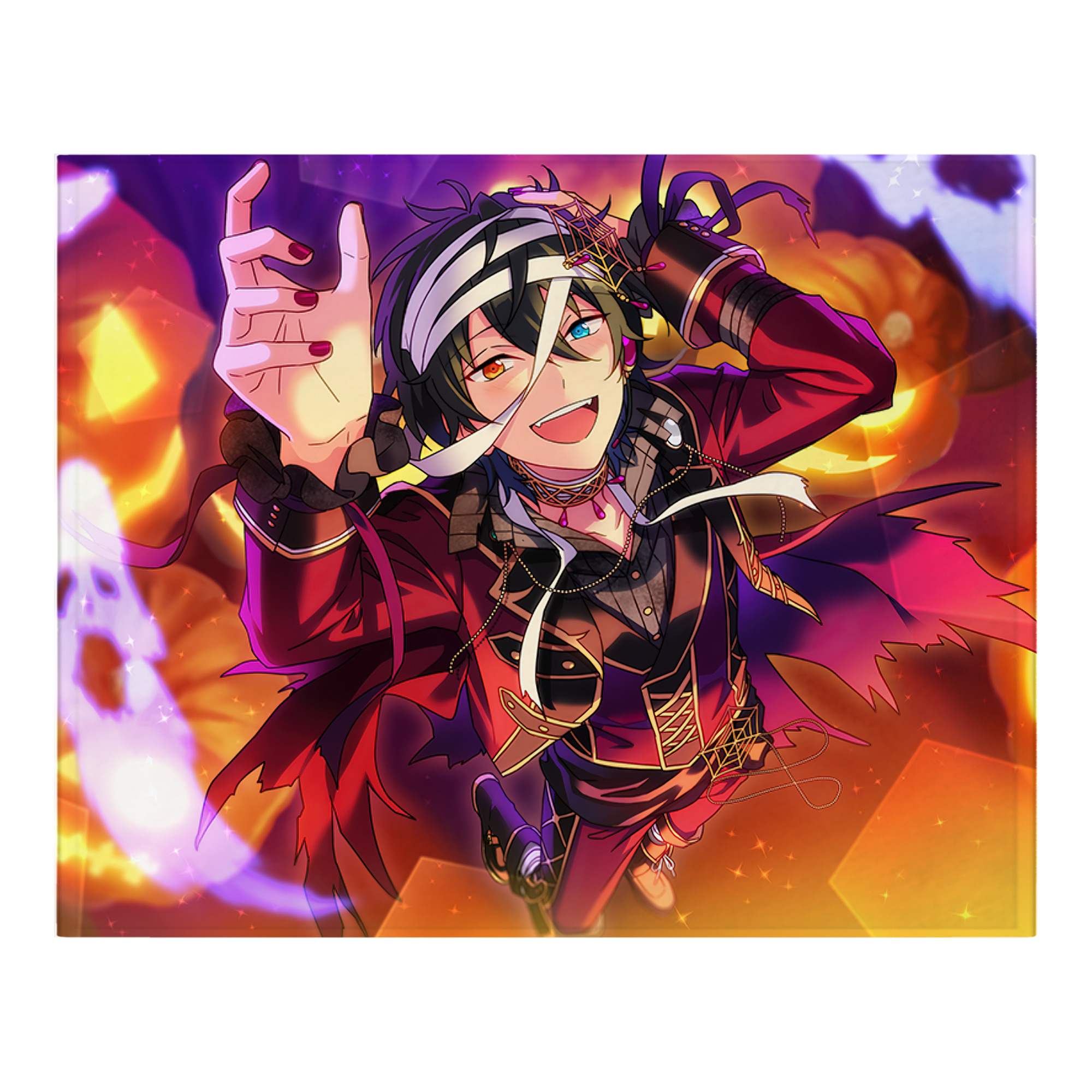 （画像用） あんさんぶるスターズ! Ensemble Stars フランネルブランケット・多サイズ対応（横型）
