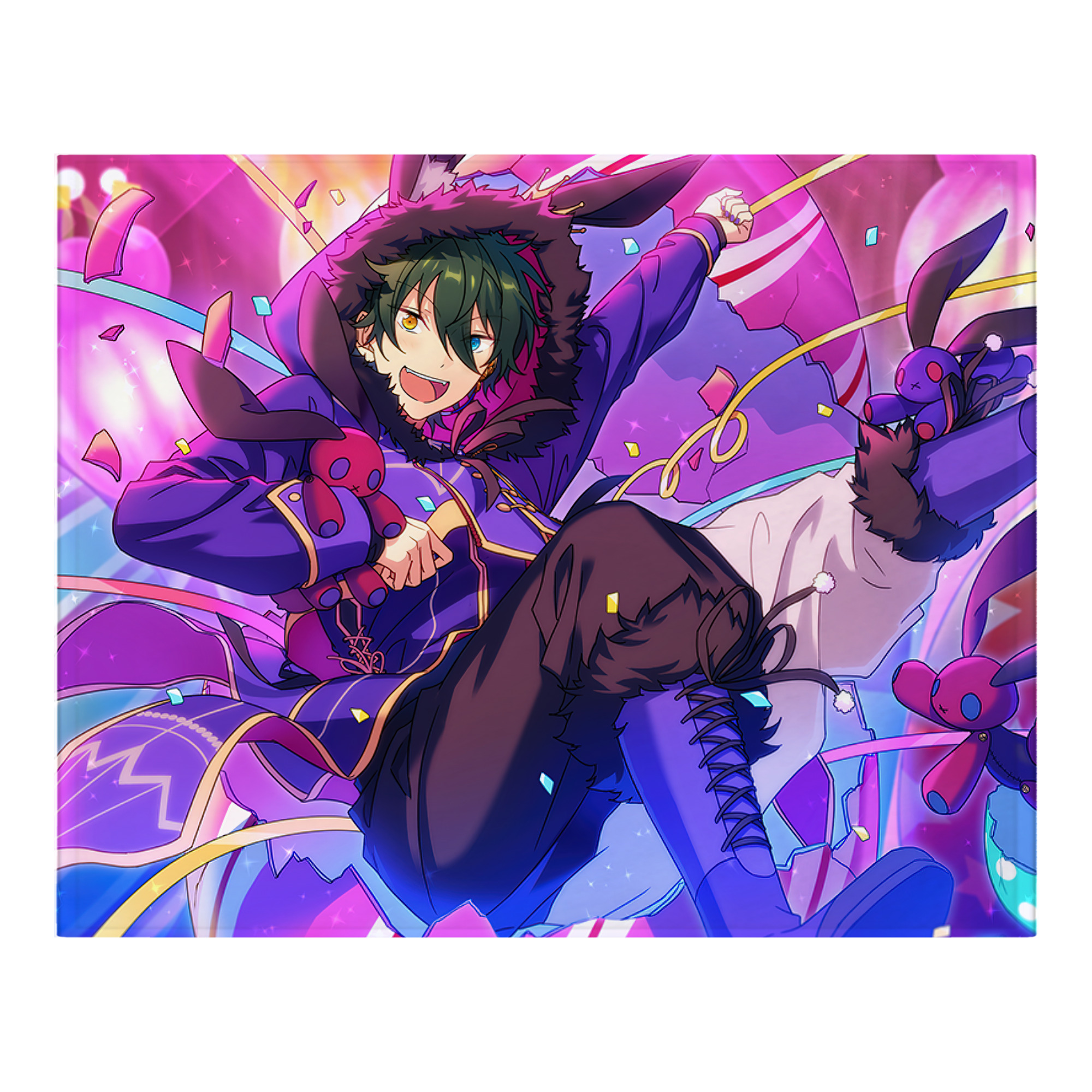 （画像用） あんさんぶるスターズ! Ensemble Stars フランネルブランケット・多サイズ対応（横型）