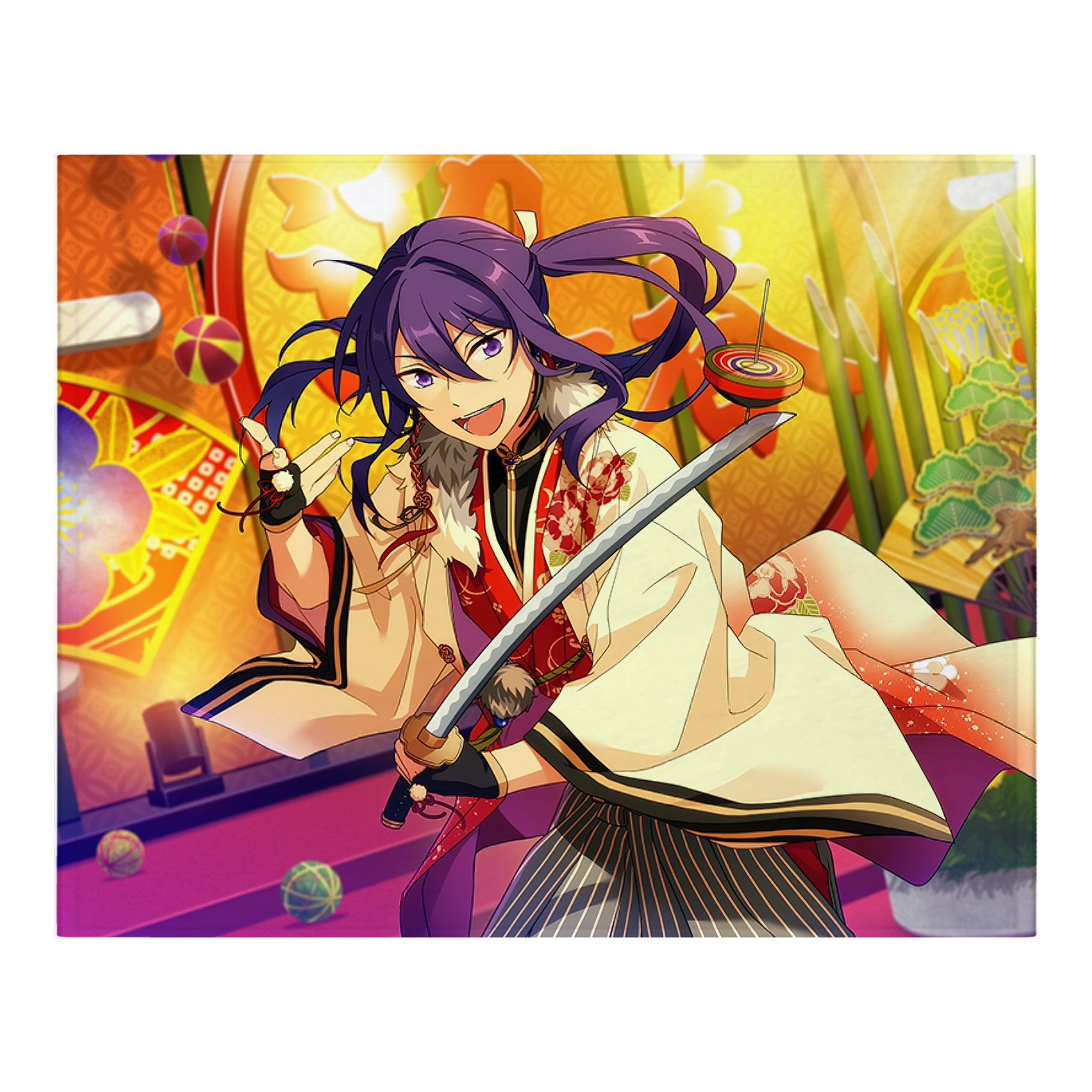 （画像用） あんさんぶるスターズ! Ensemble Stars フランネルブランケット・多サイズ対応（横型）