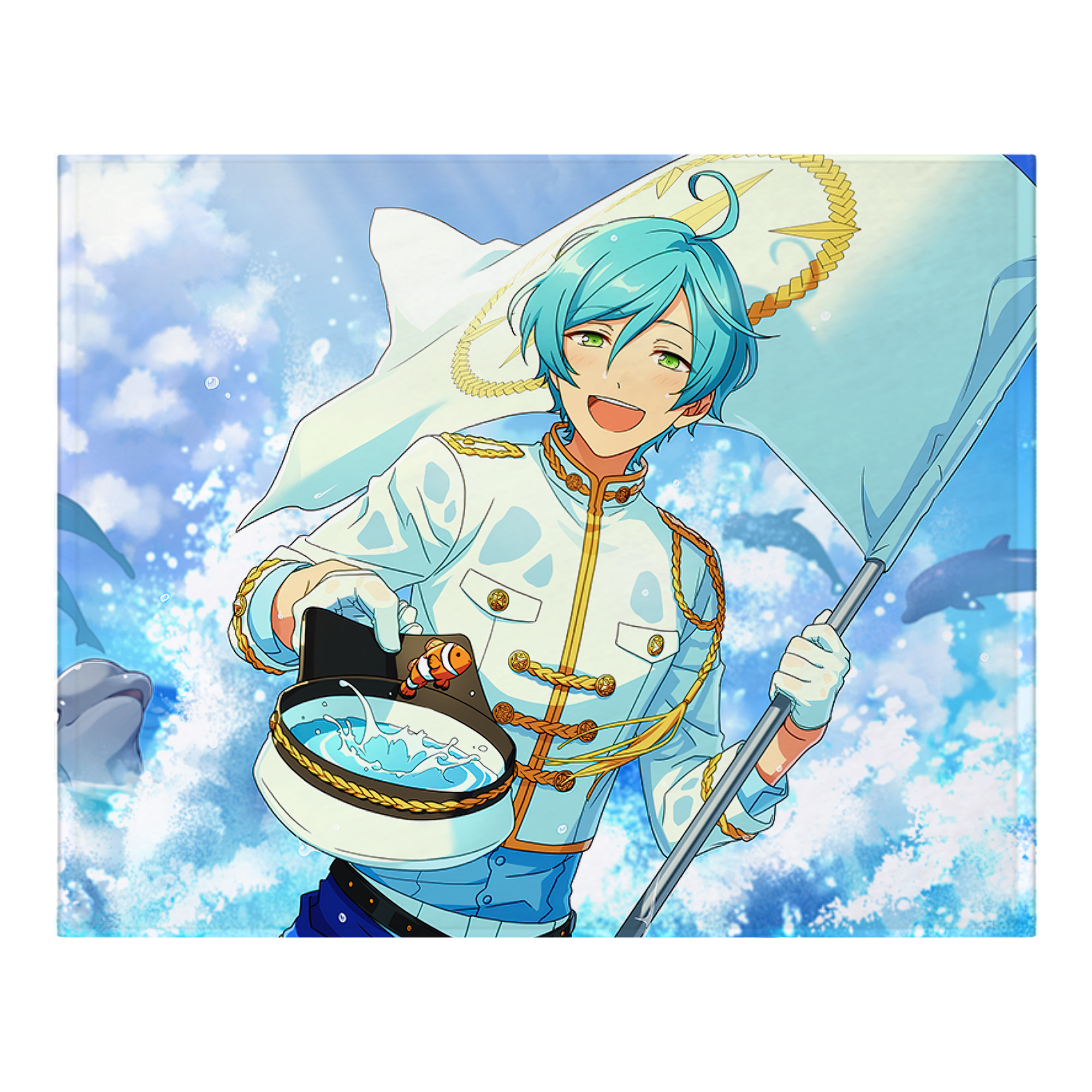 （画像用） あんさんぶるスターズ! Ensemble Stars フランネルブランケット・多サイズ対応（横型）