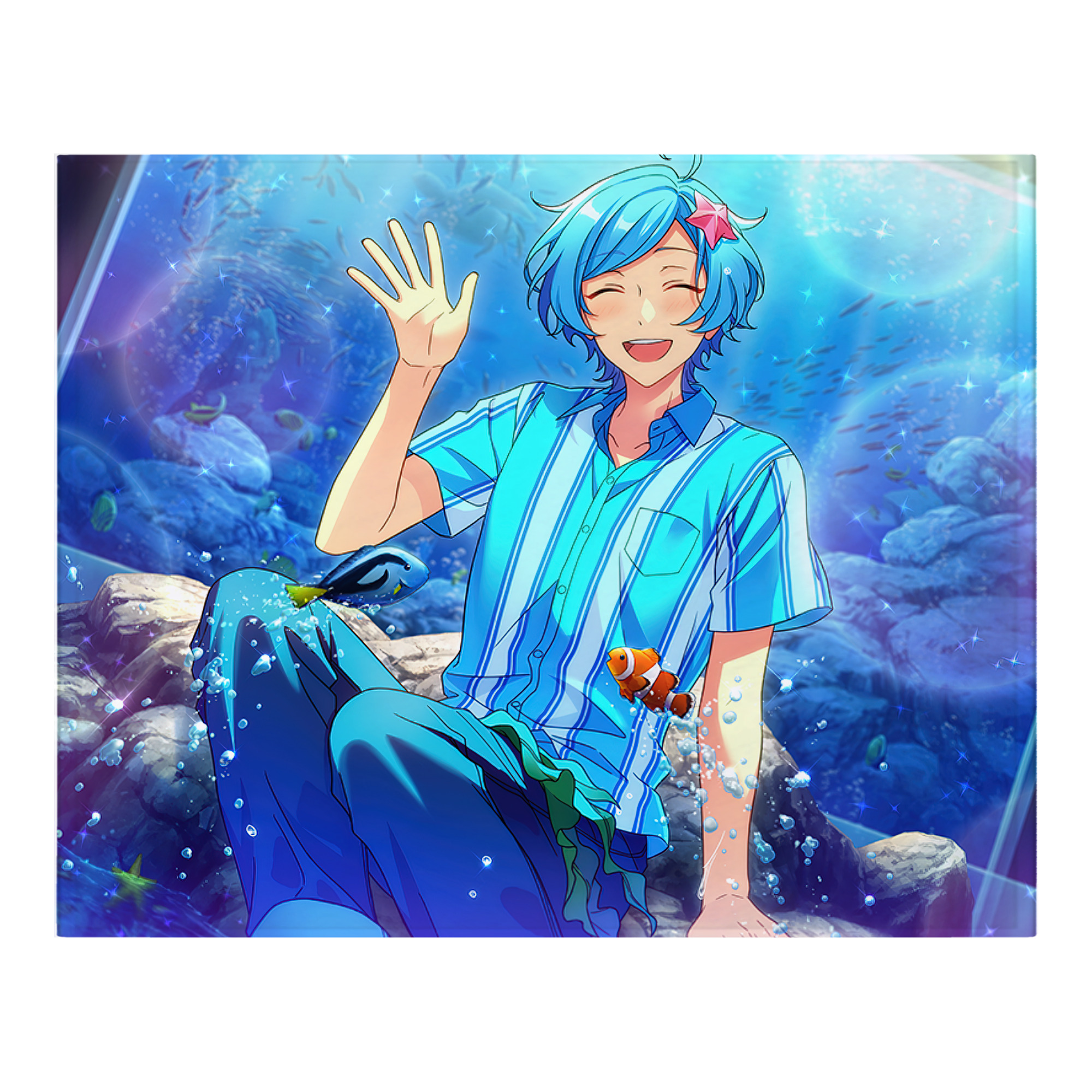 （画像用） あんさんぶるスターズ! Ensemble Stars フランネルブランケット・多サイズ対応（横型）