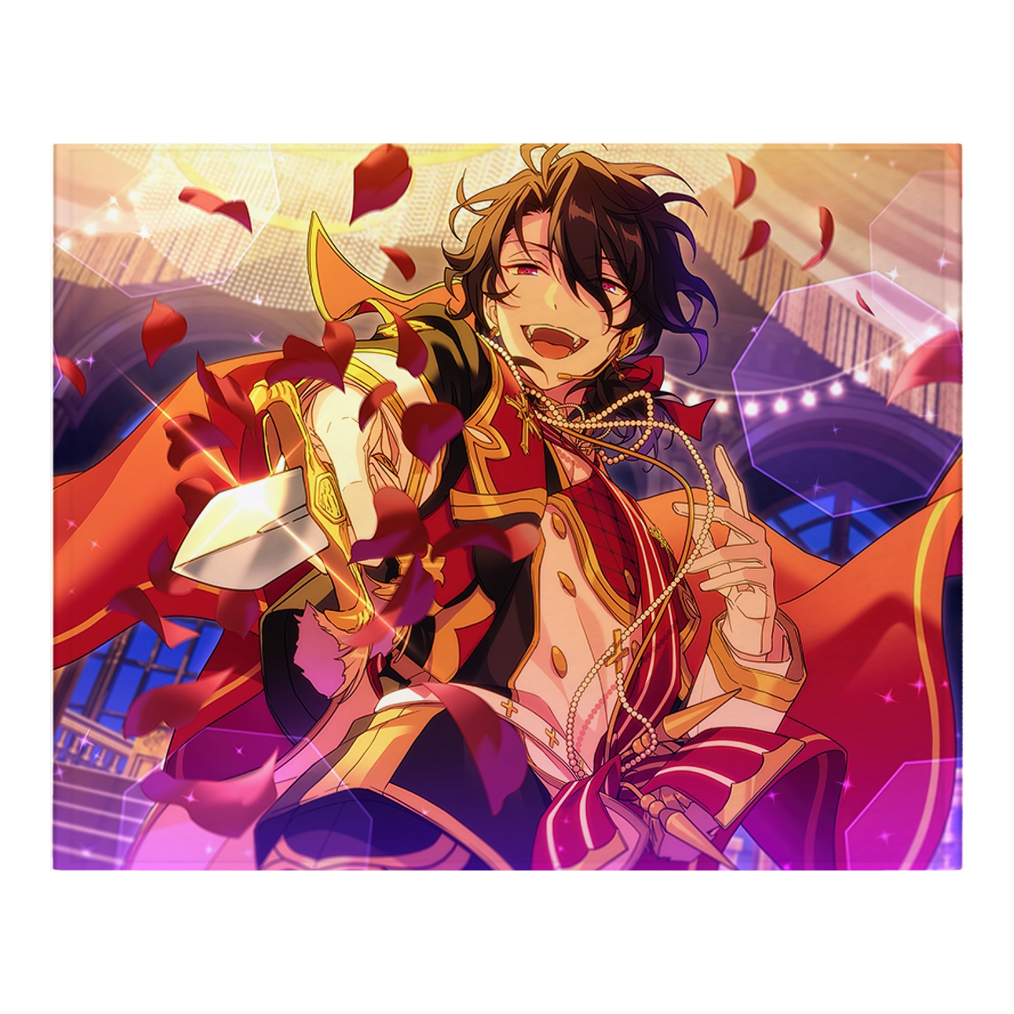 （画像用） あんさんぶるスターズ! Ensemble Stars フランネルブランケット・多サイズ対応（横型）