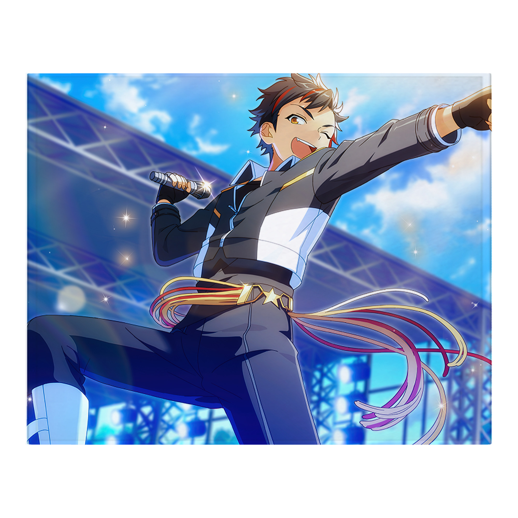 （画像用） あんさんぶるスターズ! Ensemble Stars フランネルブランケット・多サイズ対応（横型）