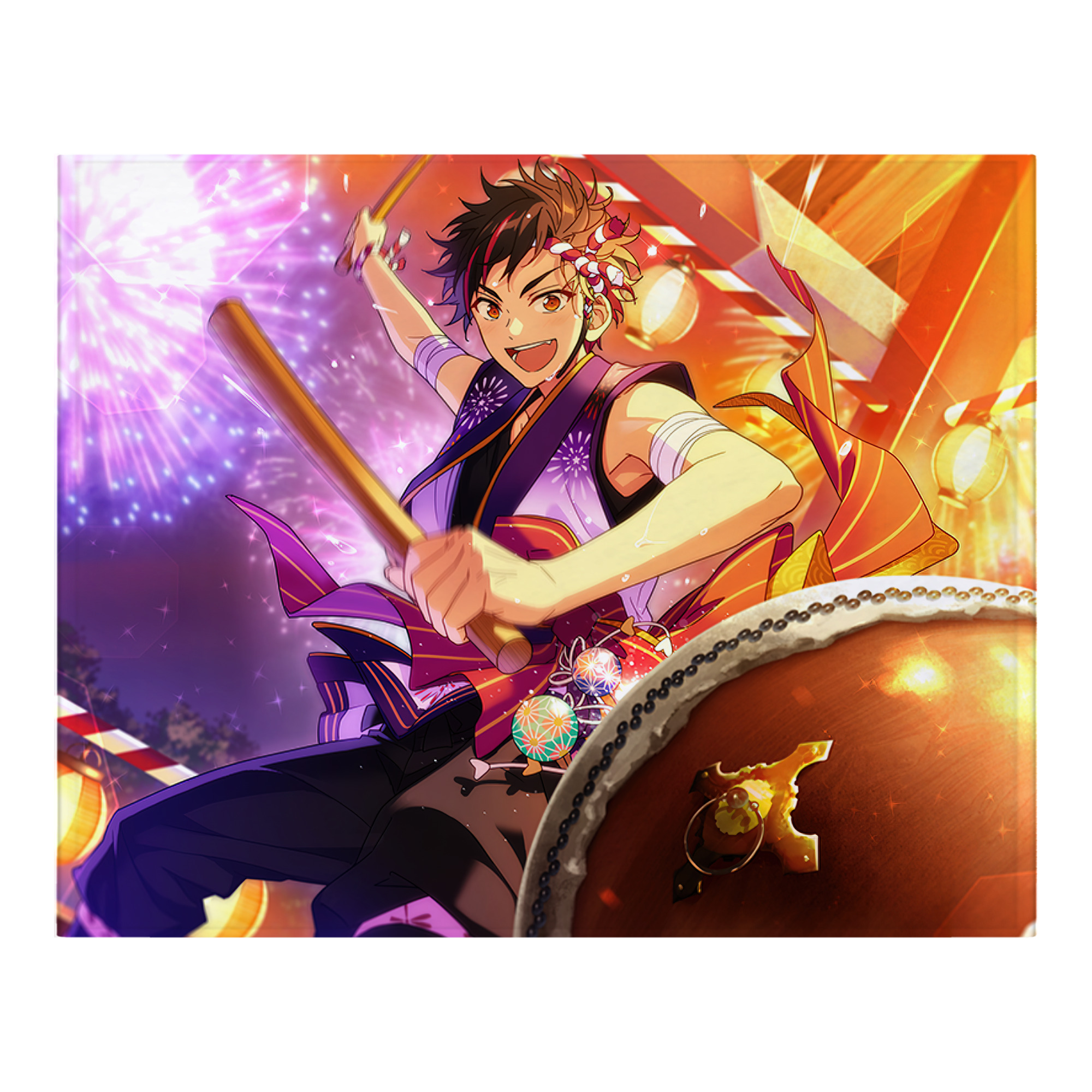 （画像用） あんさんぶるスターズ! Ensemble Stars フランネルブランケット・多サイズ対応（横型）