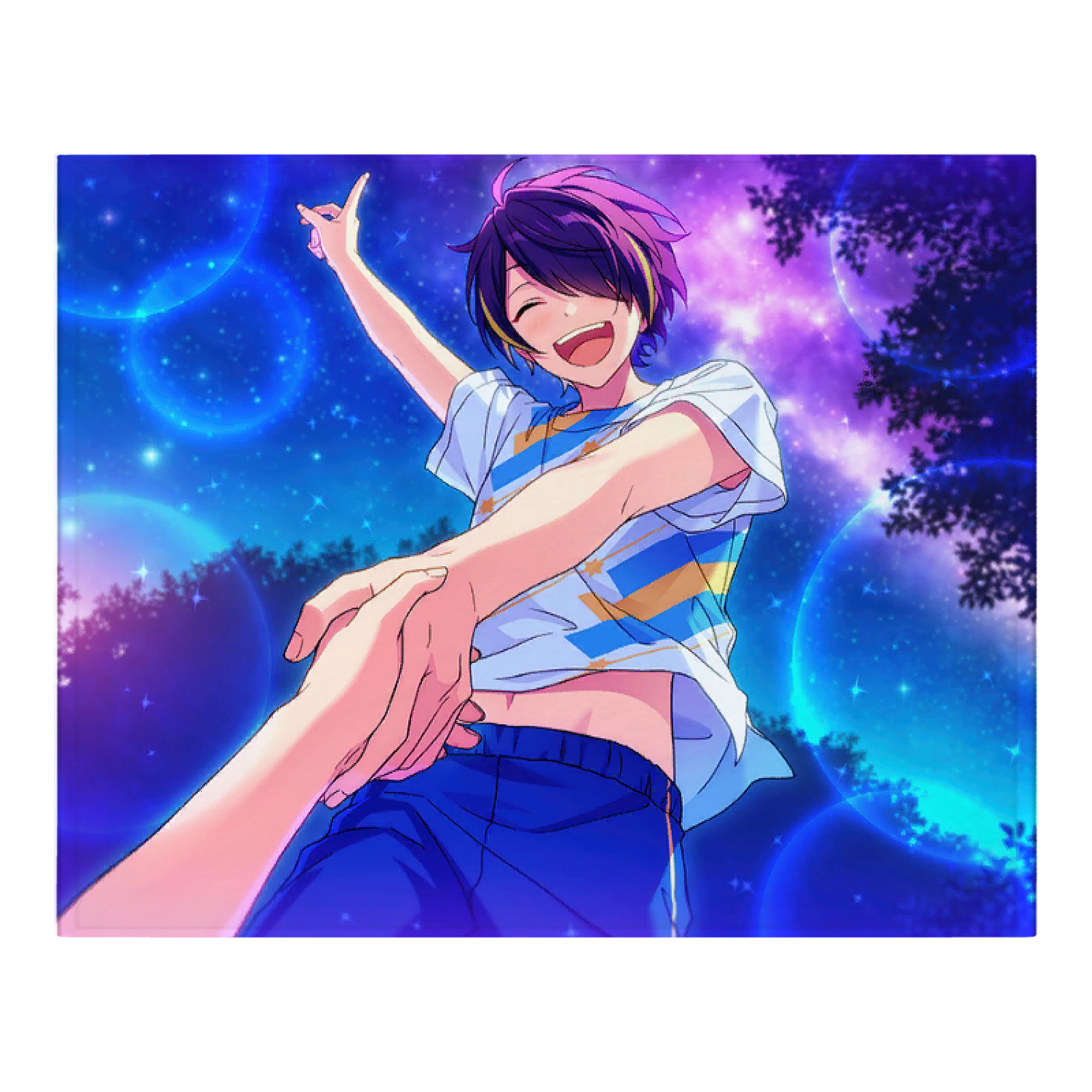 （画像用） あんさんぶるスターズ! Ensemble Stars フランネルブランケット・多サイズ対応（横型）