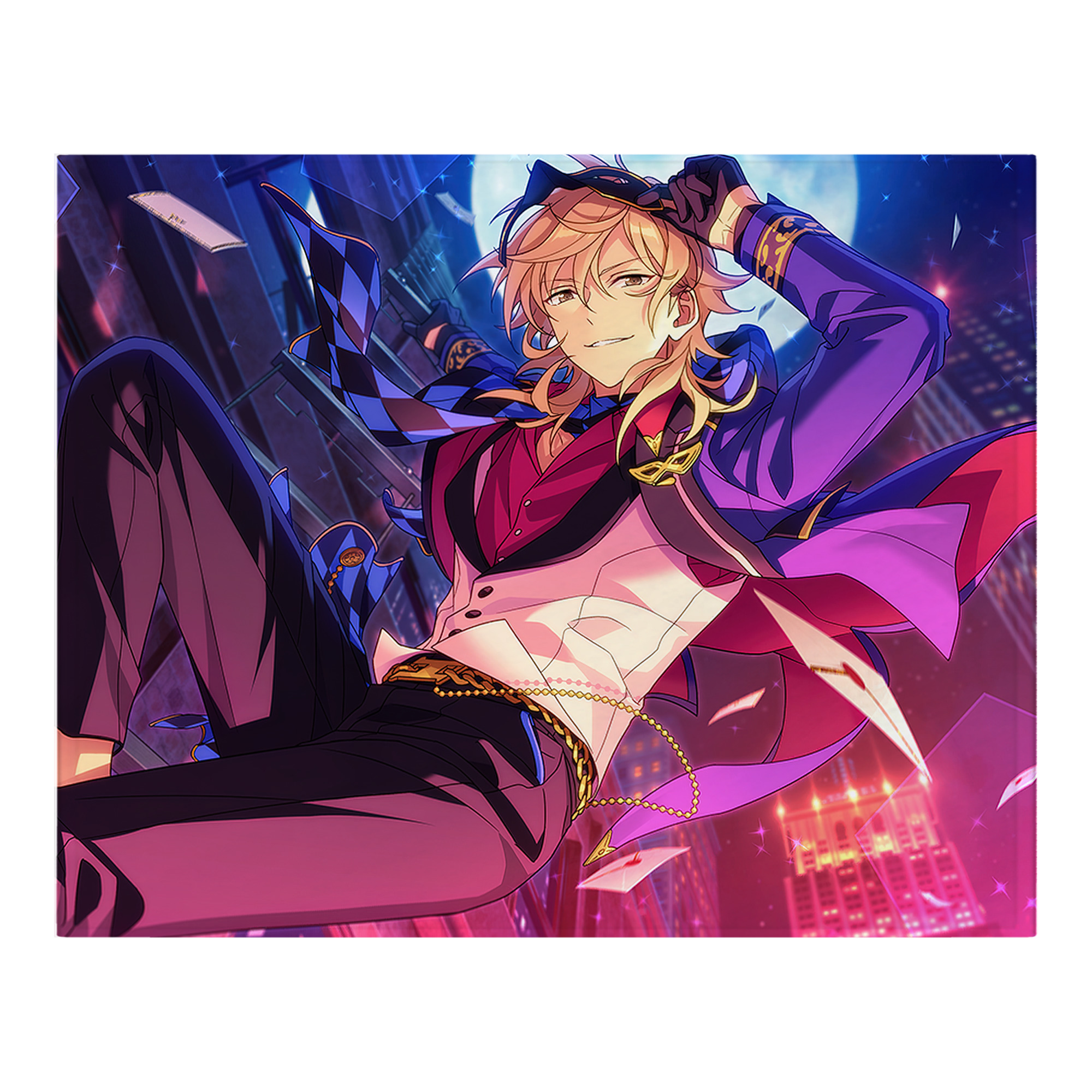 （画像用） あんさんぶるスターズ! Ensemble Stars フランネルブランケット・多サイズ対応（横型）
