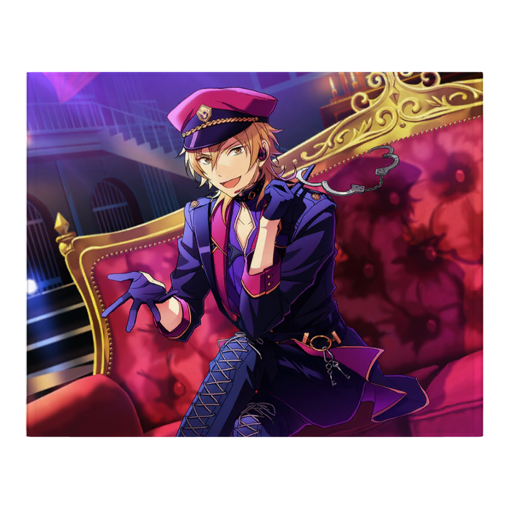 （画像用） あんさんぶるスターズ! Ensemble Stars フランネルブランケット・多サイズ対応（横型）