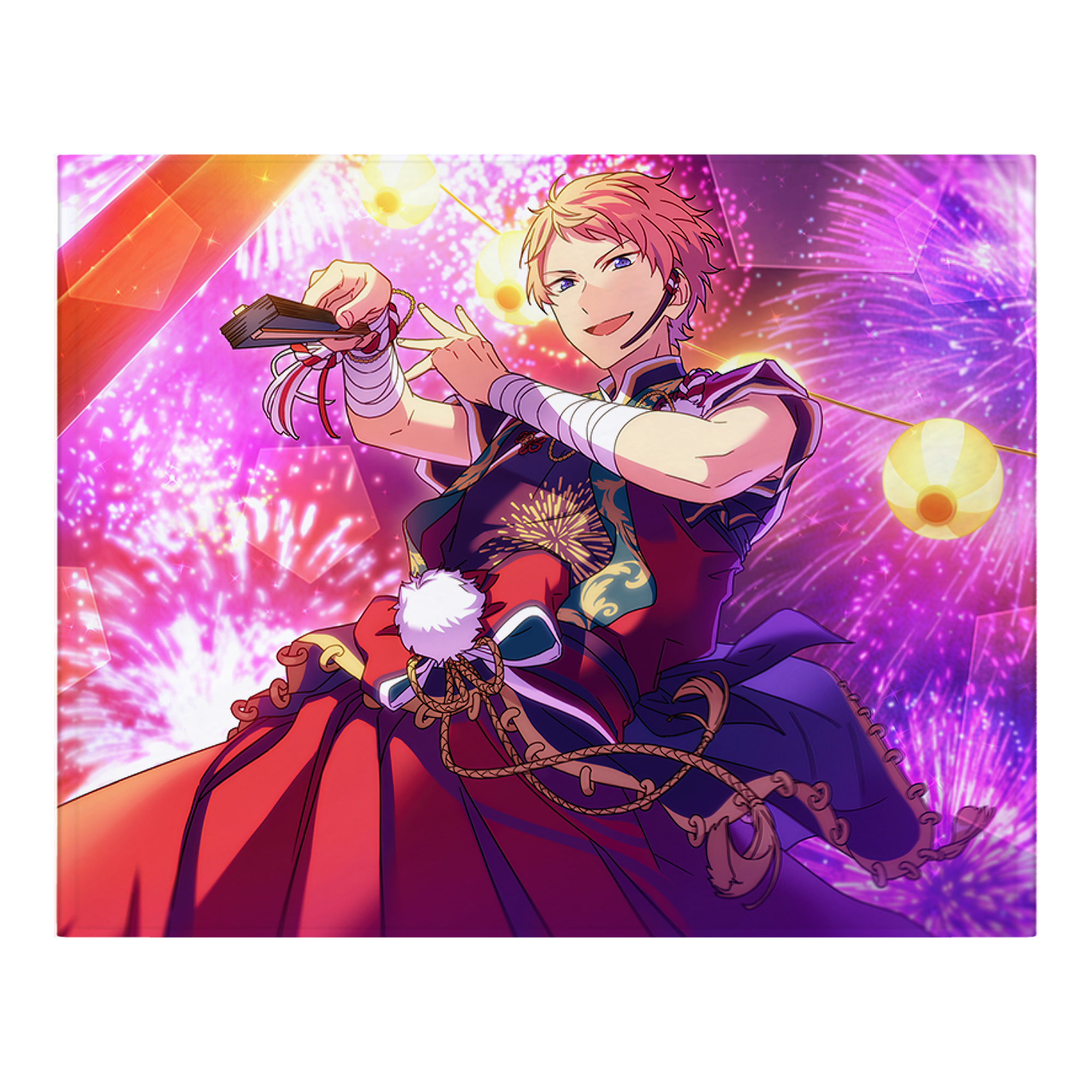 （画像用） あんさんぶるスターズ! Ensemble Stars フランネルブランケット・多サイズ対応（横型）