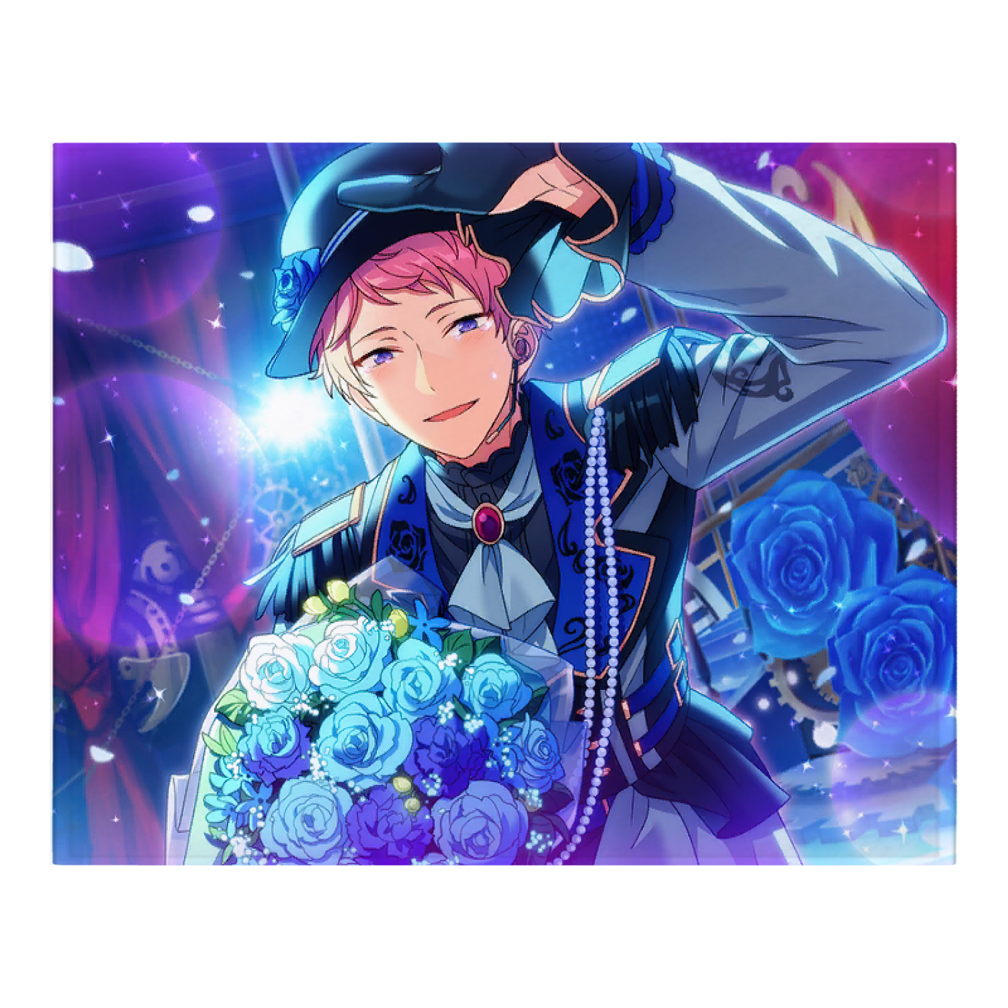 （画像用） あんさんぶるスターズ! Ensemble Stars フランネルブランケット・多サイズ対応（横型）