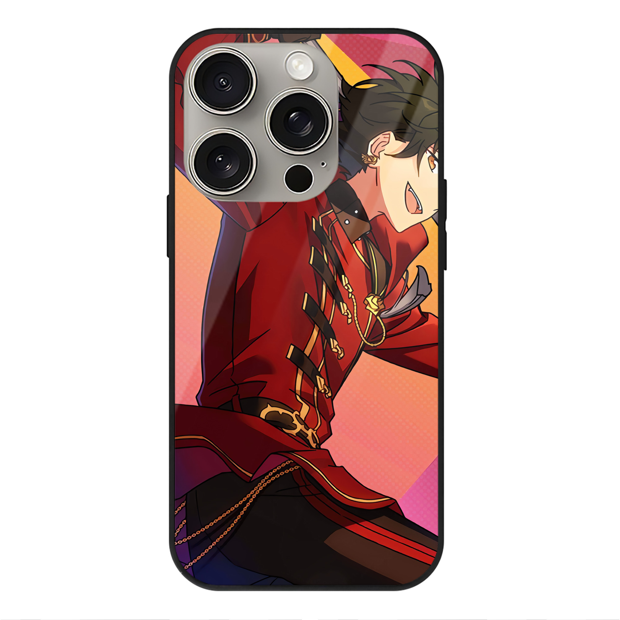 （画像用） あんさんぶるスターズ! Ensemble Stars 【iPhone15Pro対応】スマホケース 耐衝撃＆黄変防止 背面ガラス