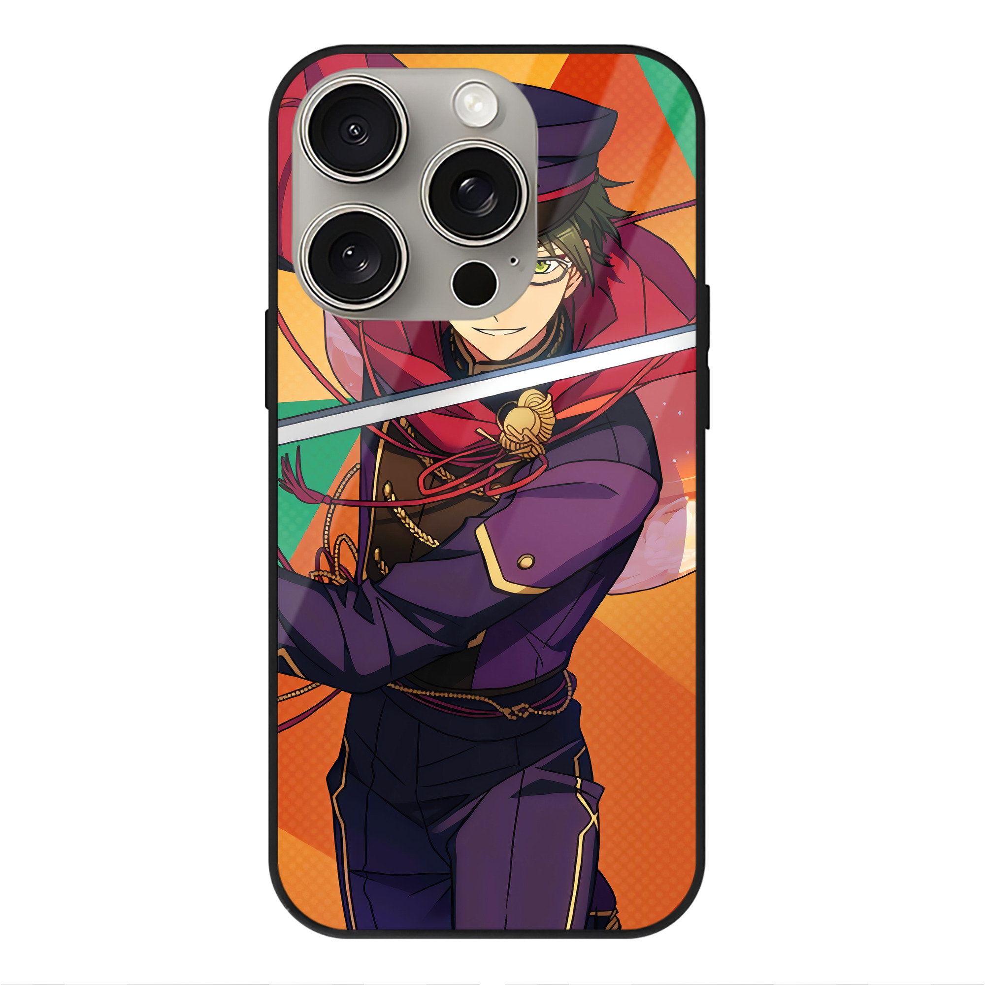 （画像用） あんさんぶるスターズ! Ensemble Stars 【iPhone15Pro対応】スマホケース 耐衝撃＆黄変防止 背面ガラス