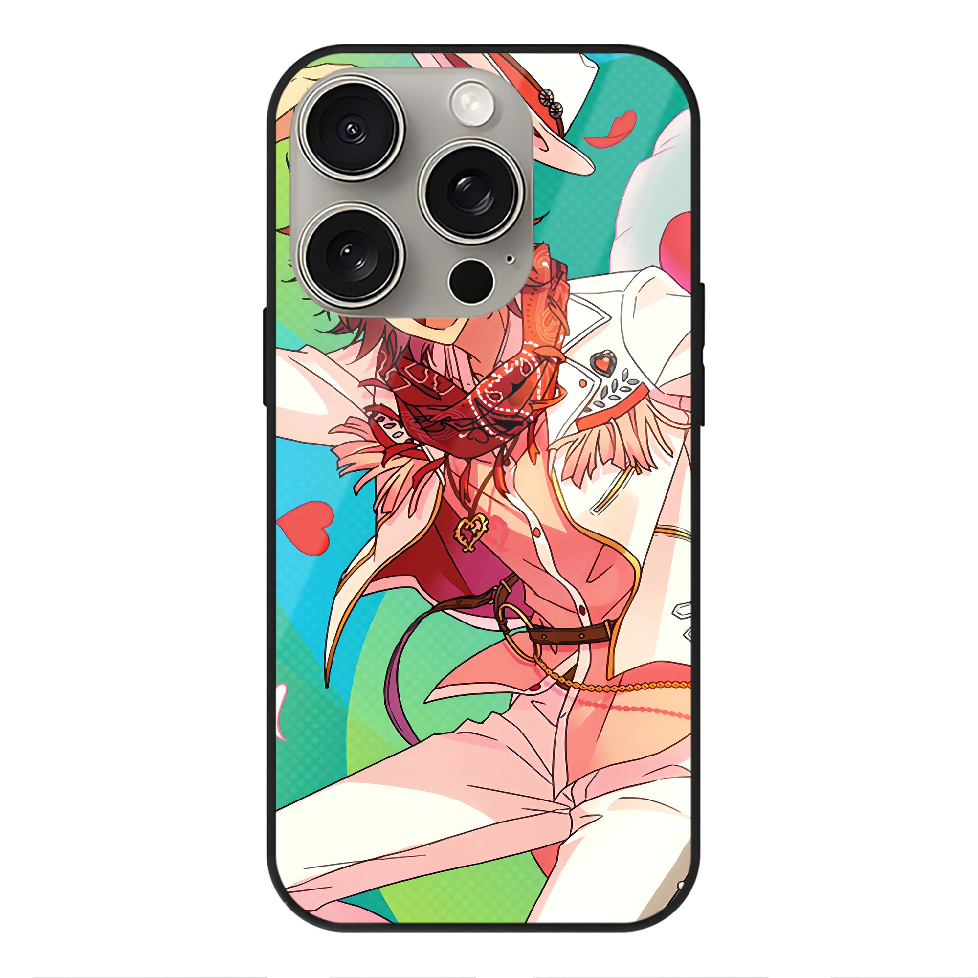 （画像用） あんさんぶるスターズ! Ensemble Stars 【iPhone15Pro対応】スマホケース 耐衝撃＆黄変防止 背面ガラス