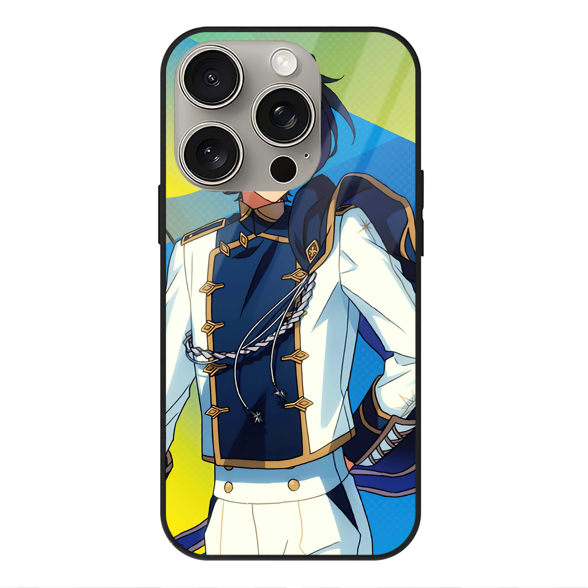 （画像用） あんさんぶるスターズ! Ensemble Stars 【iPhone15Pro対応】スマホケース 耐衝撃＆黄変防止 背面ガラス