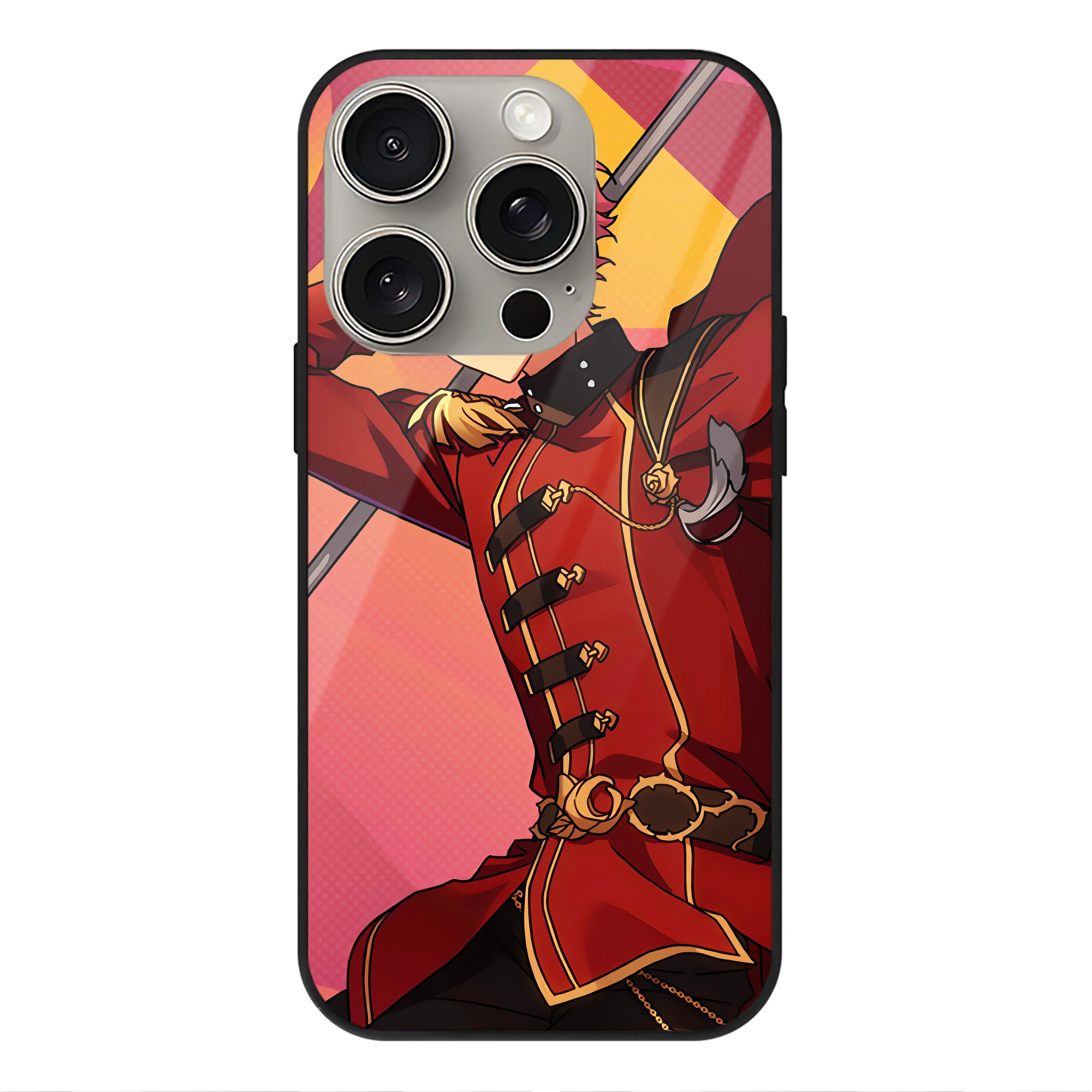 （画像用） あんさんぶるスターズ! Ensemble Stars 【iPhone15Pro対応】スマホケース 耐衝撃＆黄変防止 背面ガラス