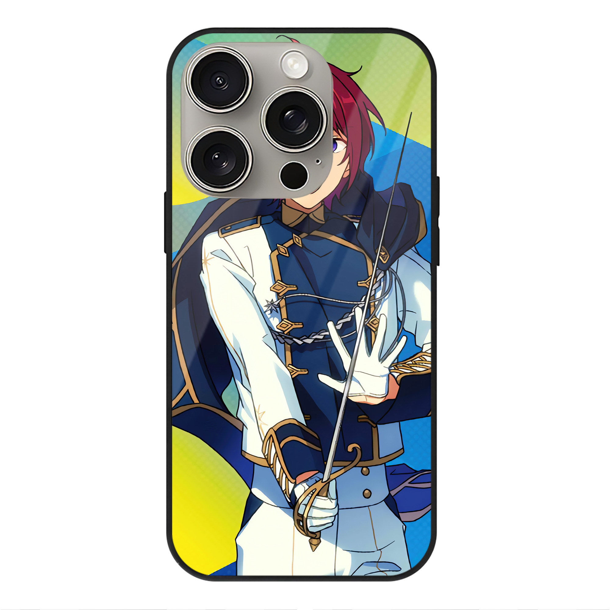 （画像用） あんさんぶるスターズ! Ensemble Stars 【iPhone15Pro対応】スマホケース 耐衝撃＆黄変防止 背面ガラス