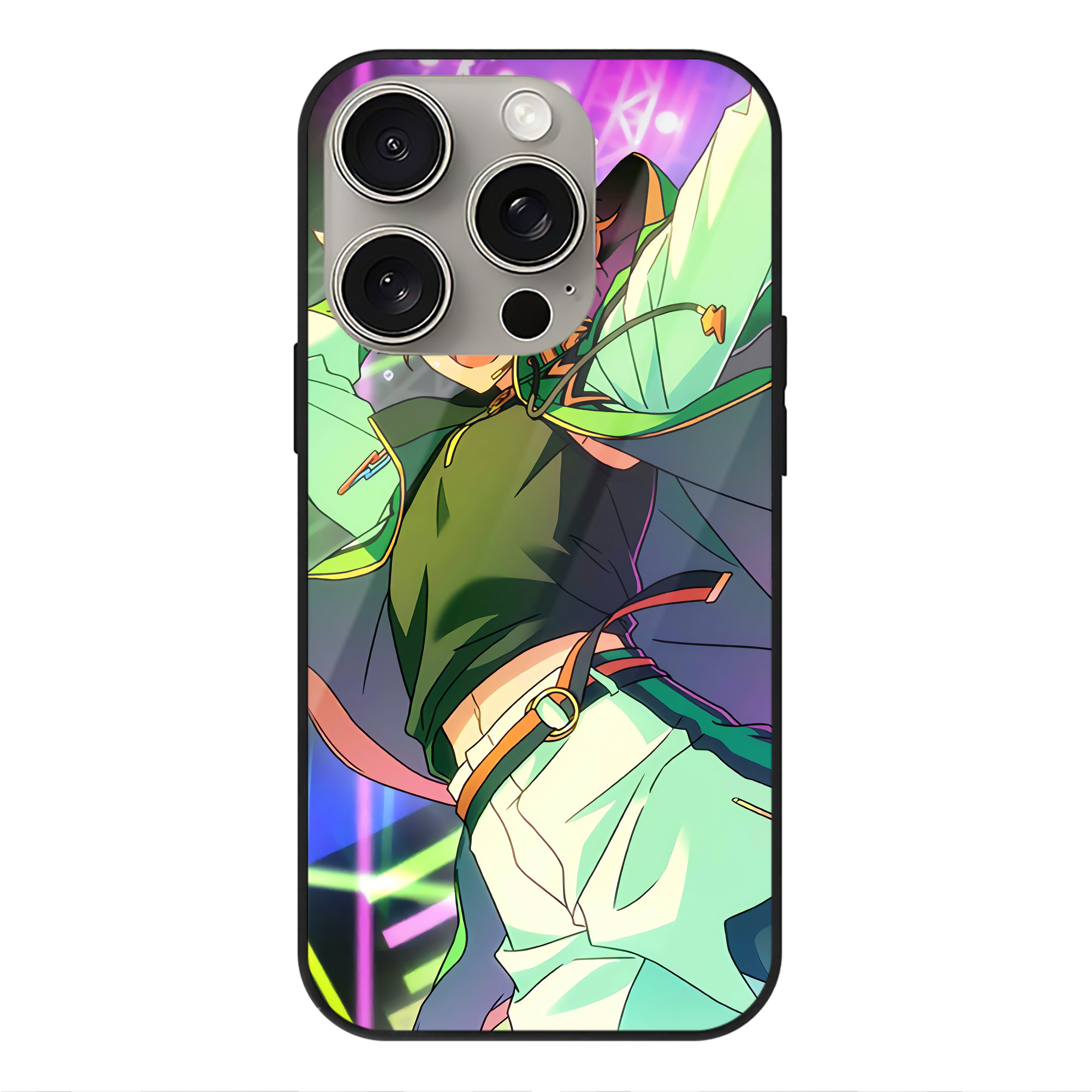 （画像用） あんさんぶるスターズ! Ensemble Stars 【iPhone15Pro対応】スマホケース 耐衝撃＆黄変防止 背面ガラス