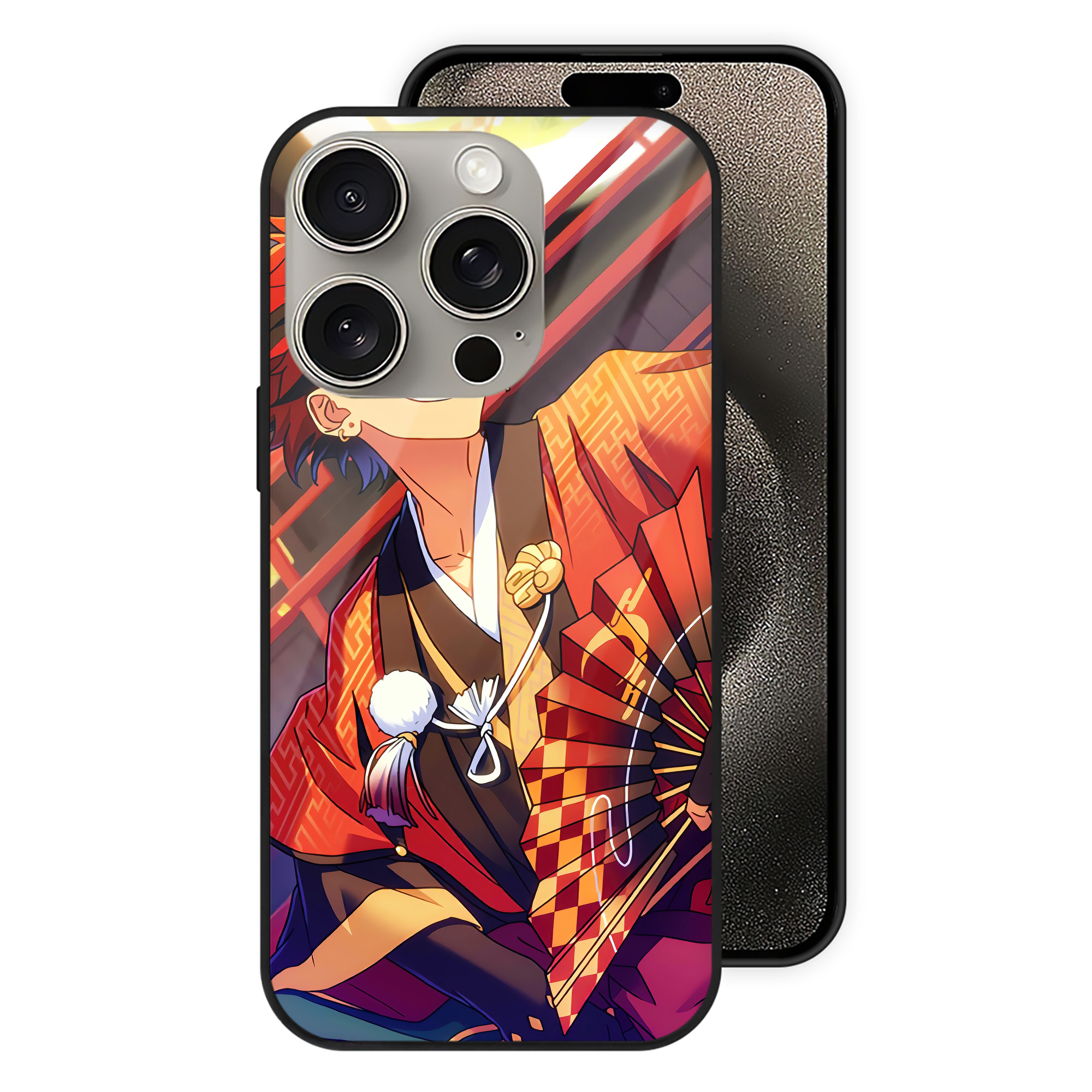（画像用） あんさんぶるスターズ! Ensemble Stars 【iPhone15Pro対応】スマホケース 耐衝撃＆黄変防止 背面ガラス