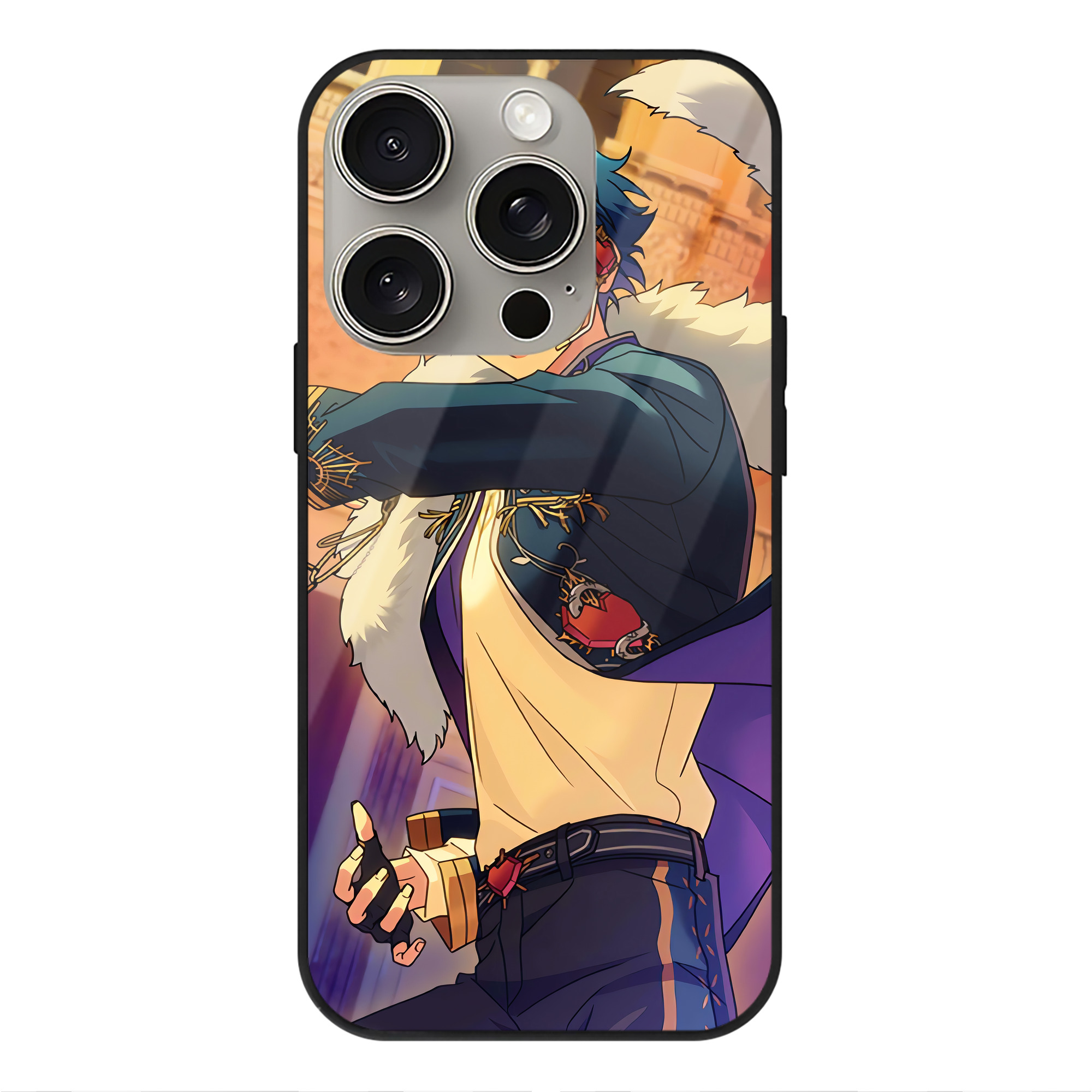 （画像用） あんさんぶるスターズ! Ensemble Stars 【iPhone15Pro対応】スマホケース 耐衝撃＆黄変防止 背面ガラス