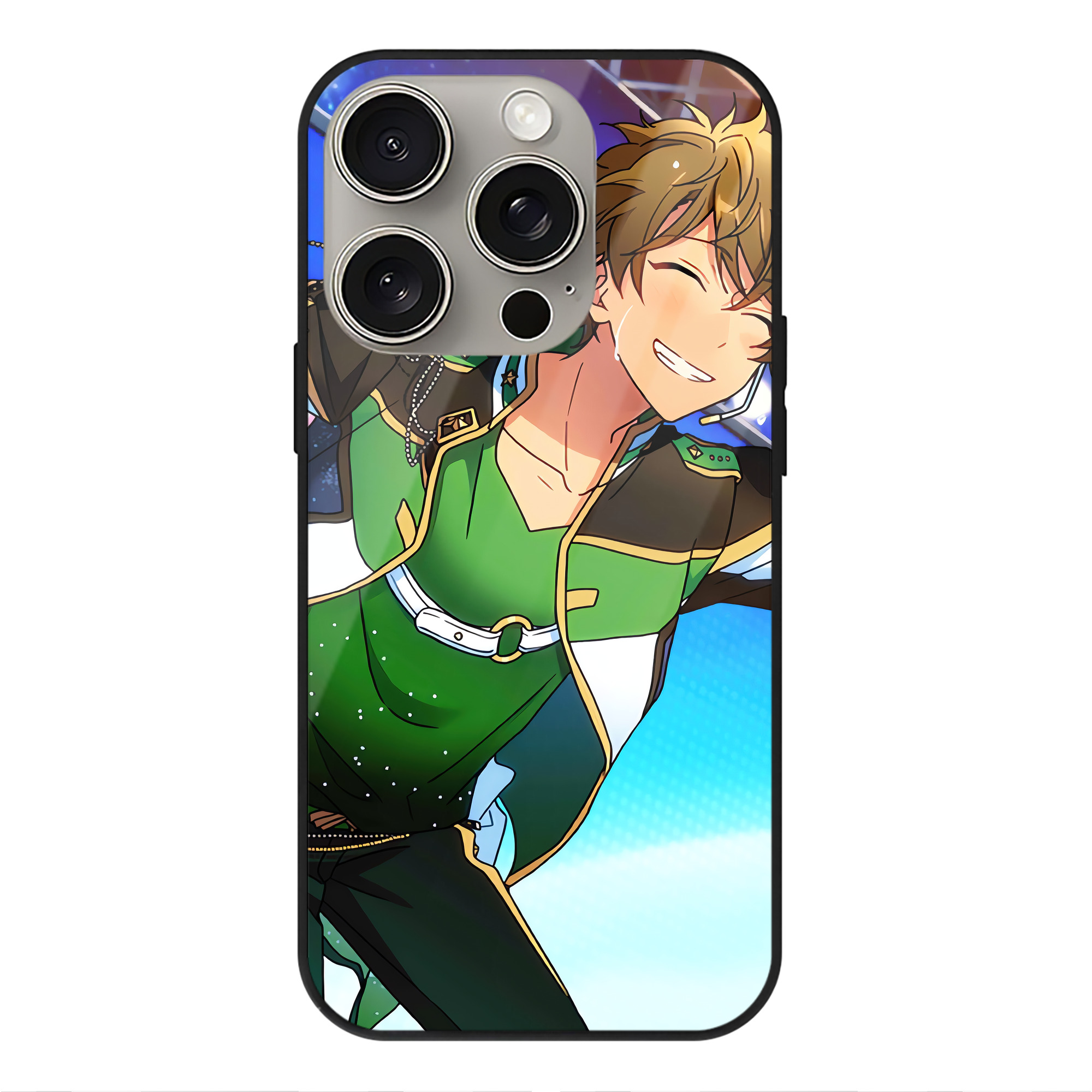 （画像用） あんさんぶるスターズ! Ensemble Stars 【iPhone15Pro対応】スマホケース 耐衝撃＆黄変防止 背面ガラス