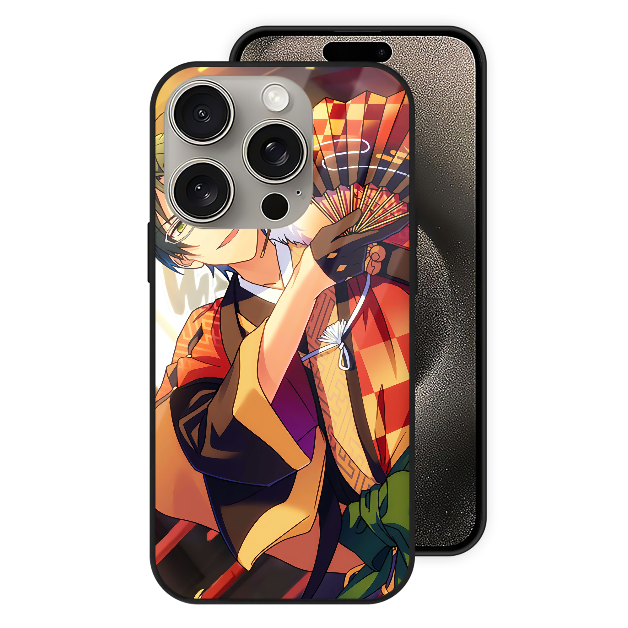 （画像用） あんさんぶるスターズ! Ensemble Stars 【iPhone15Pro対応】スマホケース 耐衝撃＆黄変防止 背面ガラス