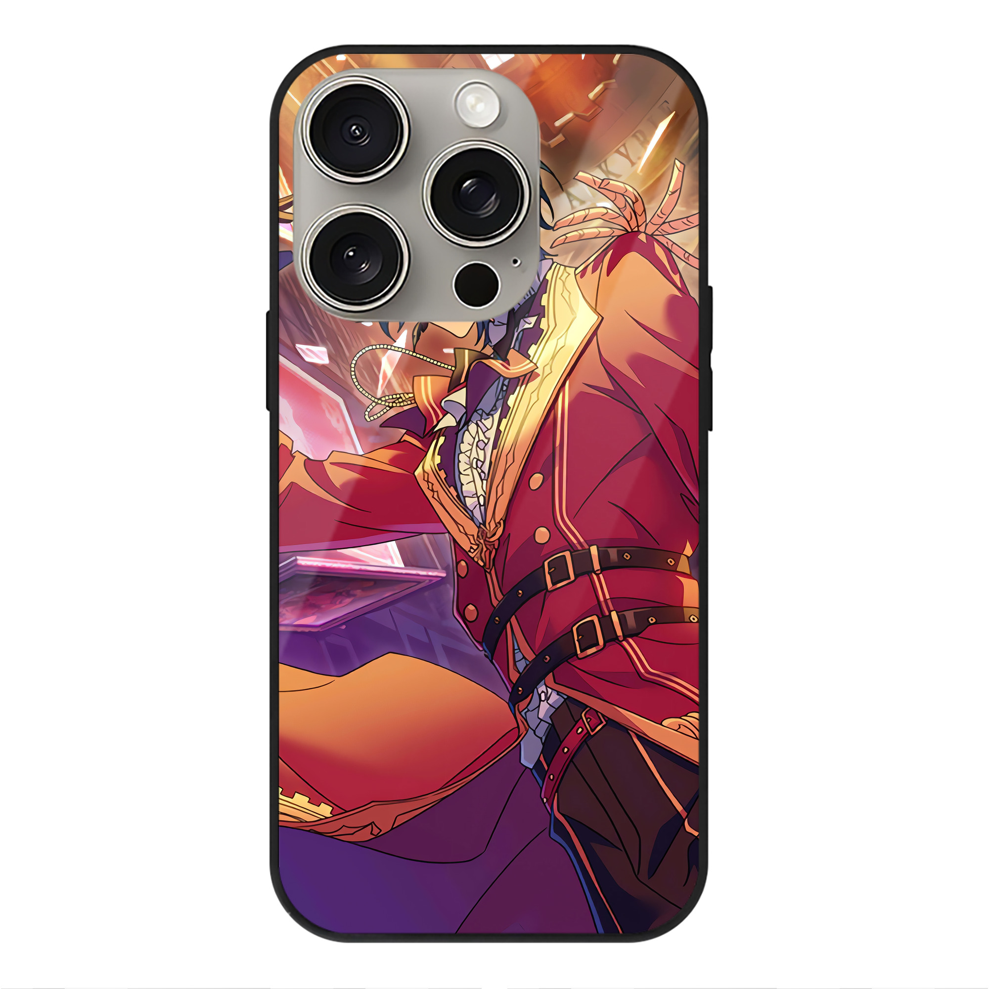 （画像用） あんさんぶるスターズ! Ensemble Stars 【iPhone15Pro対応】スマホケース 耐衝撃＆黄変防止 背面ガラス