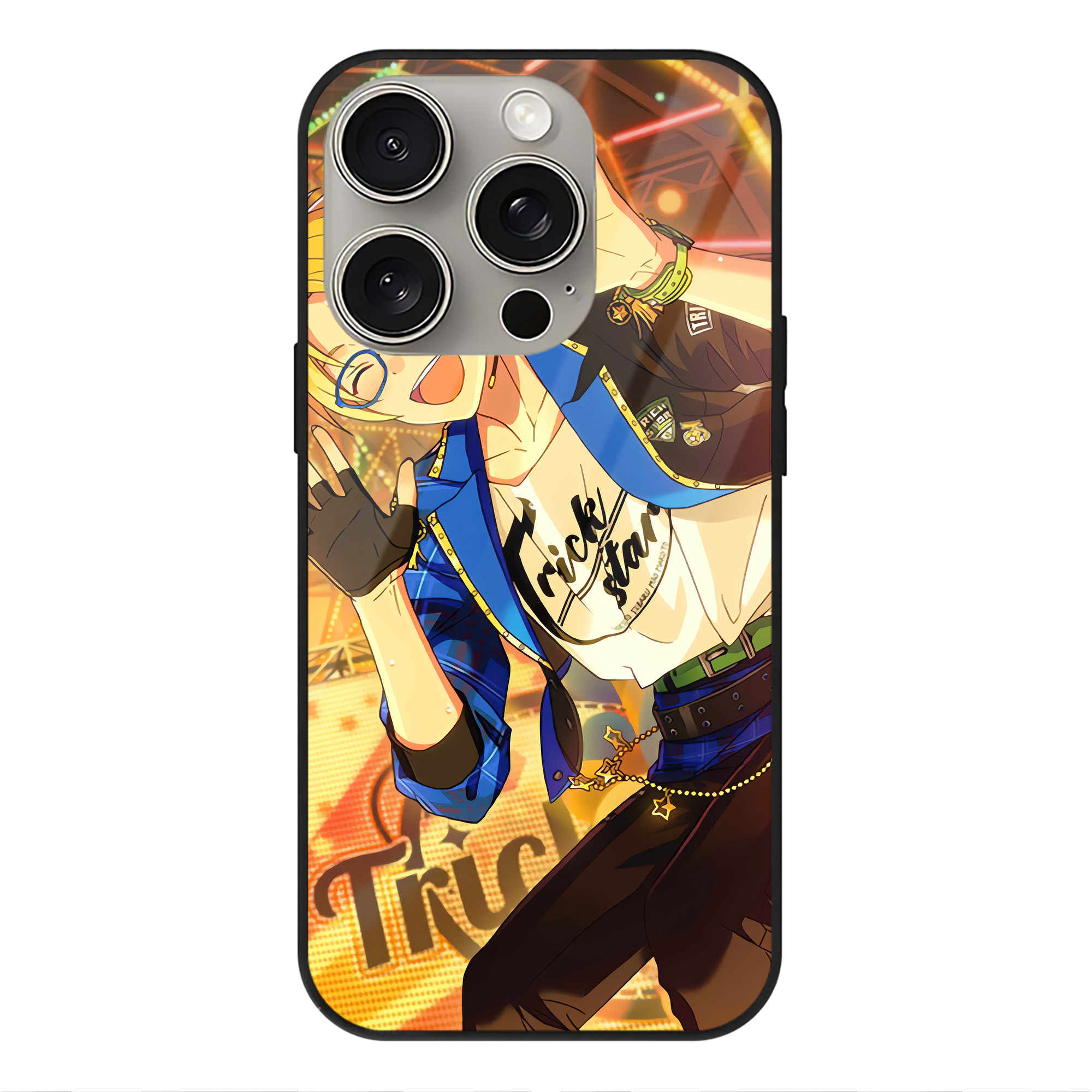 （画像用） あんさんぶるスターズ! Ensemble Stars 【iPhone15Pro対応】スマホケース 耐衝撃＆黄変防止 背面ガラス