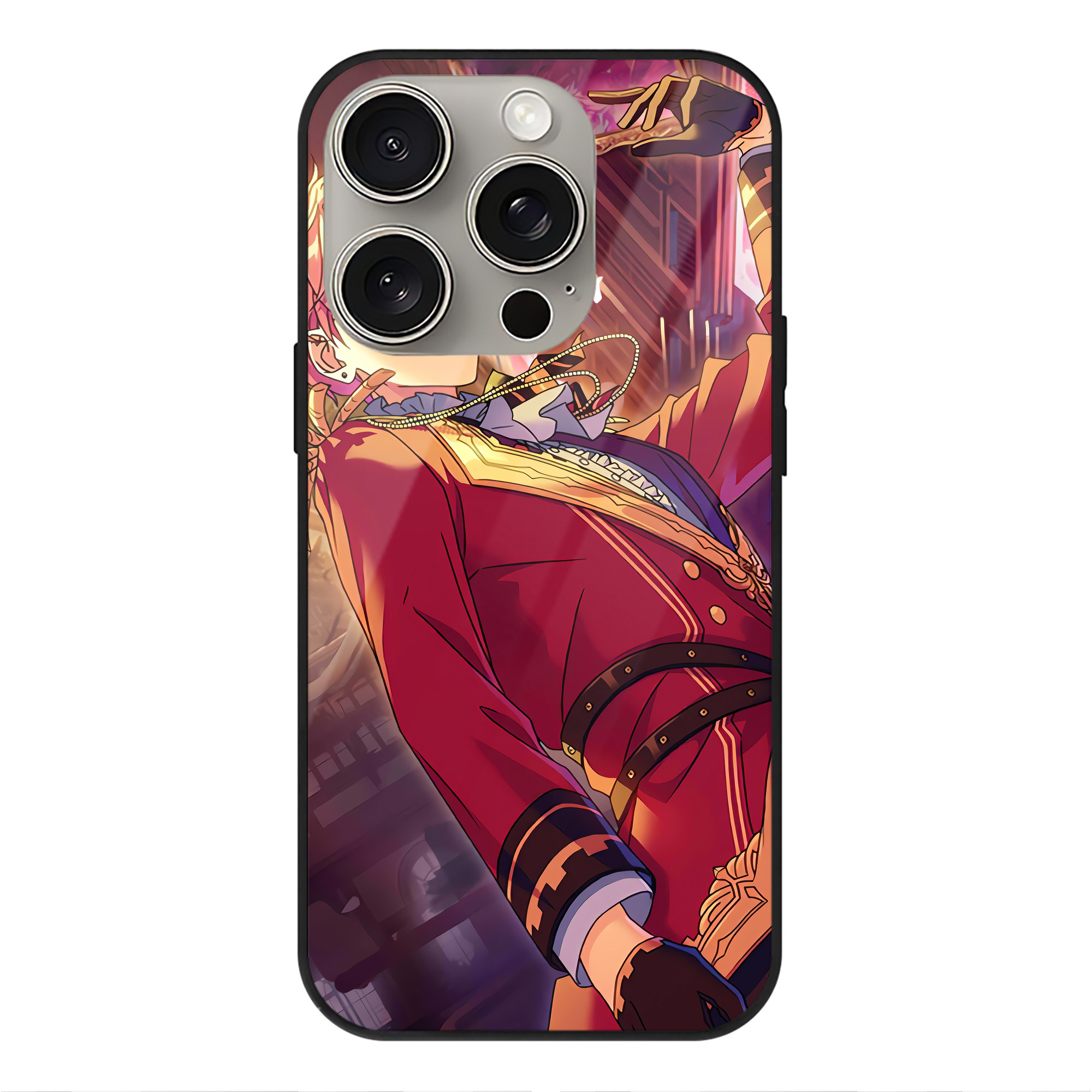 （画像用） あんさんぶるスターズ! Ensemble Stars 【iPhone15Pro対応】スマホケース 耐衝撃＆黄変防止 背面ガラス