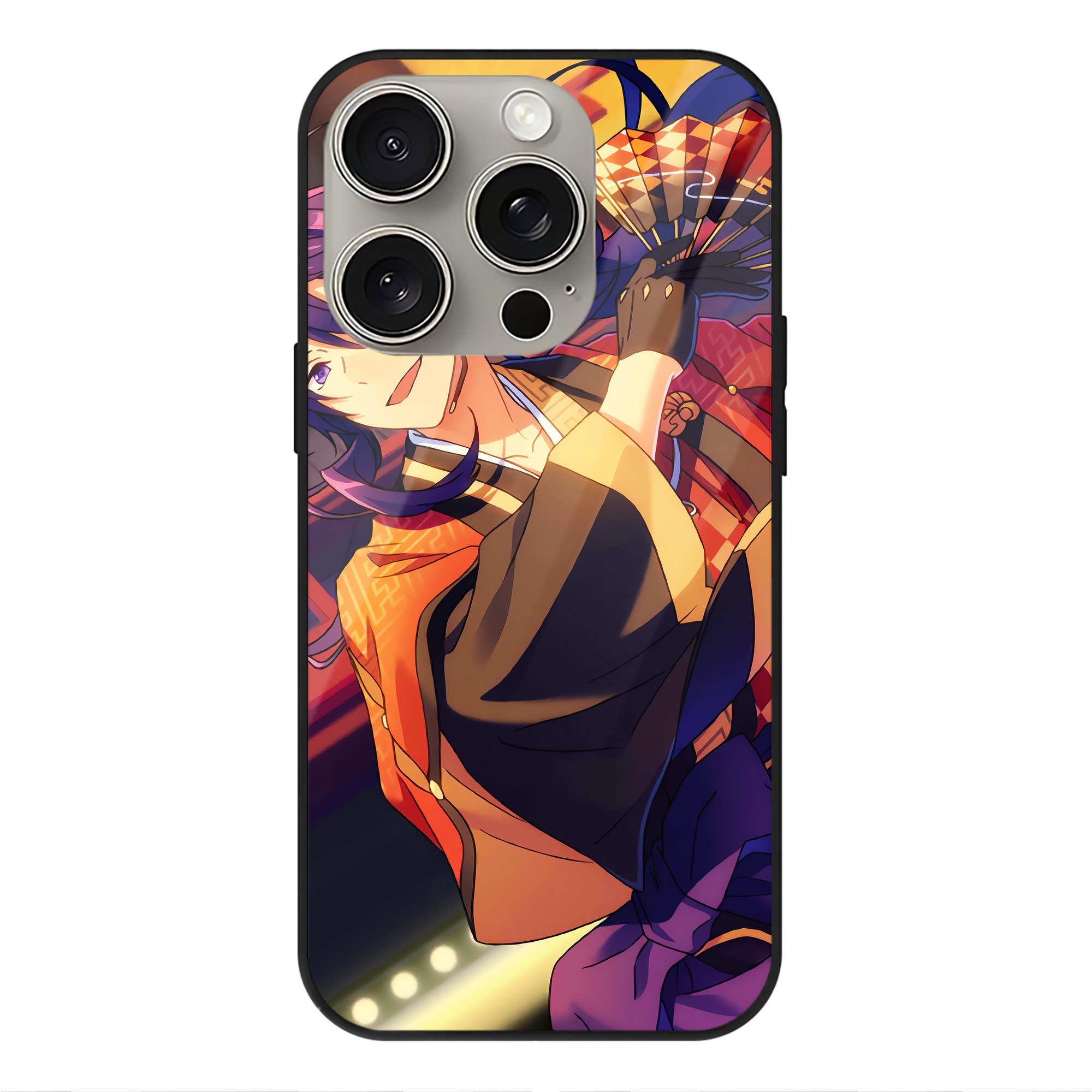 （画像用） あんさんぶるスターズ! Ensemble Stars 【iPhone15Pro対応】スマホケース 耐衝撃＆黄変防止 背面ガラス