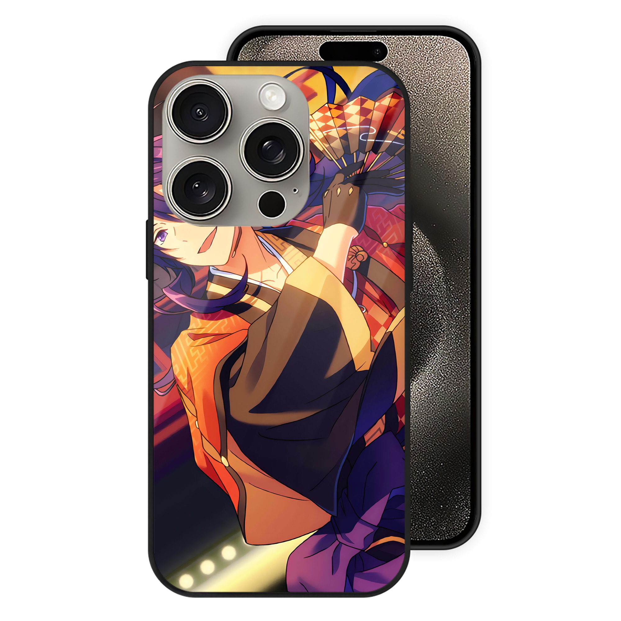 （画像用） あんさんぶるスターズ! Ensemble Stars 【iPhone15Pro対応】スマホケース 耐衝撃＆黄変防止 背面ガラス