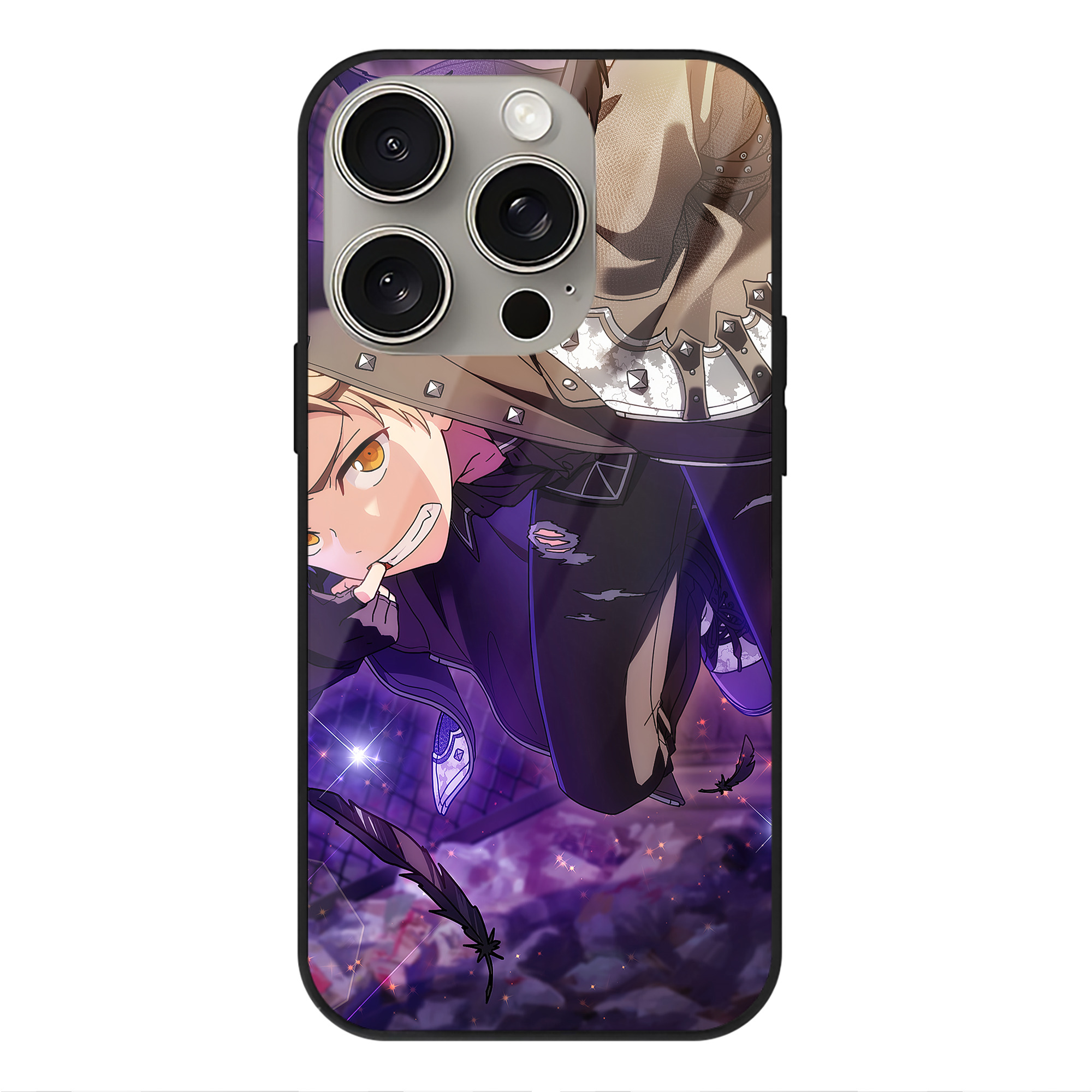 （画像用） あんさんぶるスターズ! Ensemble Stars 【iPhone15Pro対応】スマホケース 耐衝撃＆黄変防止 背面ガラス