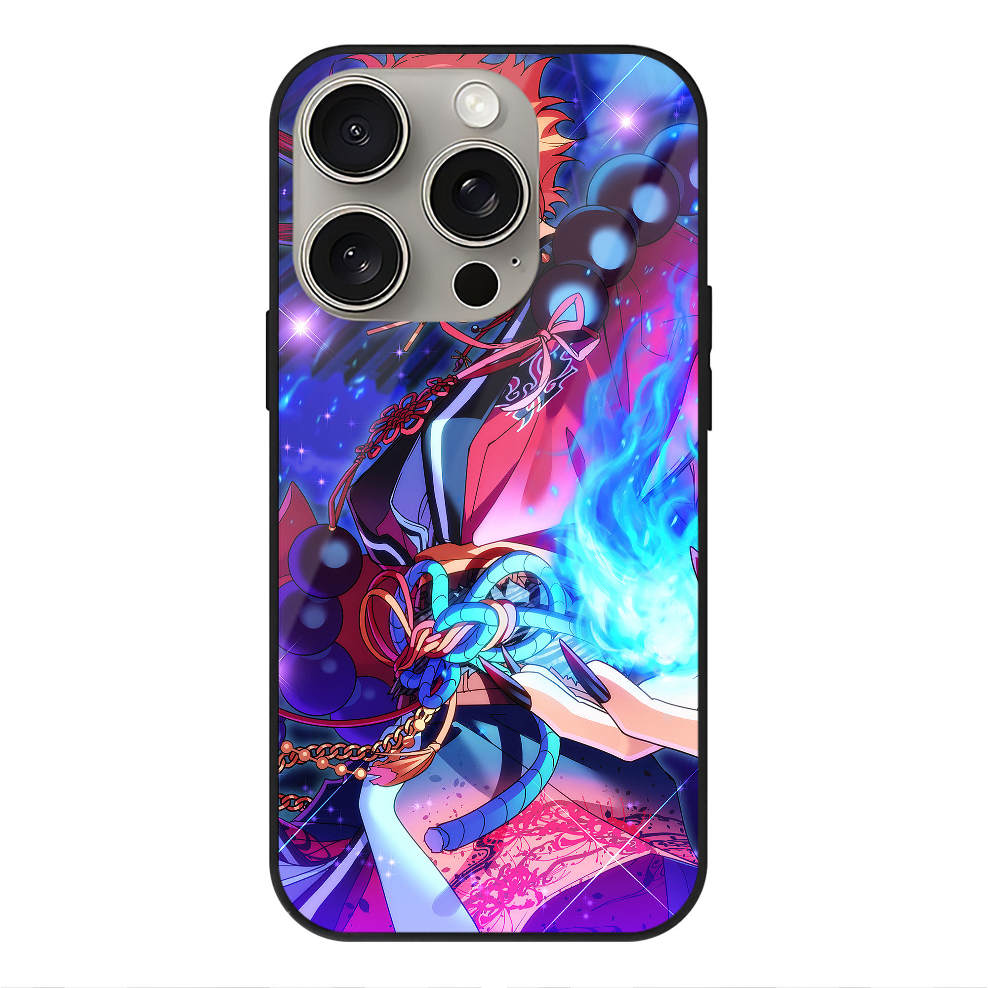 （画像用） あんさんぶるスターズ! Ensemble Stars 【iPhone15Pro対応】スマホケース 耐衝撃＆黄変防止 背面ガラス