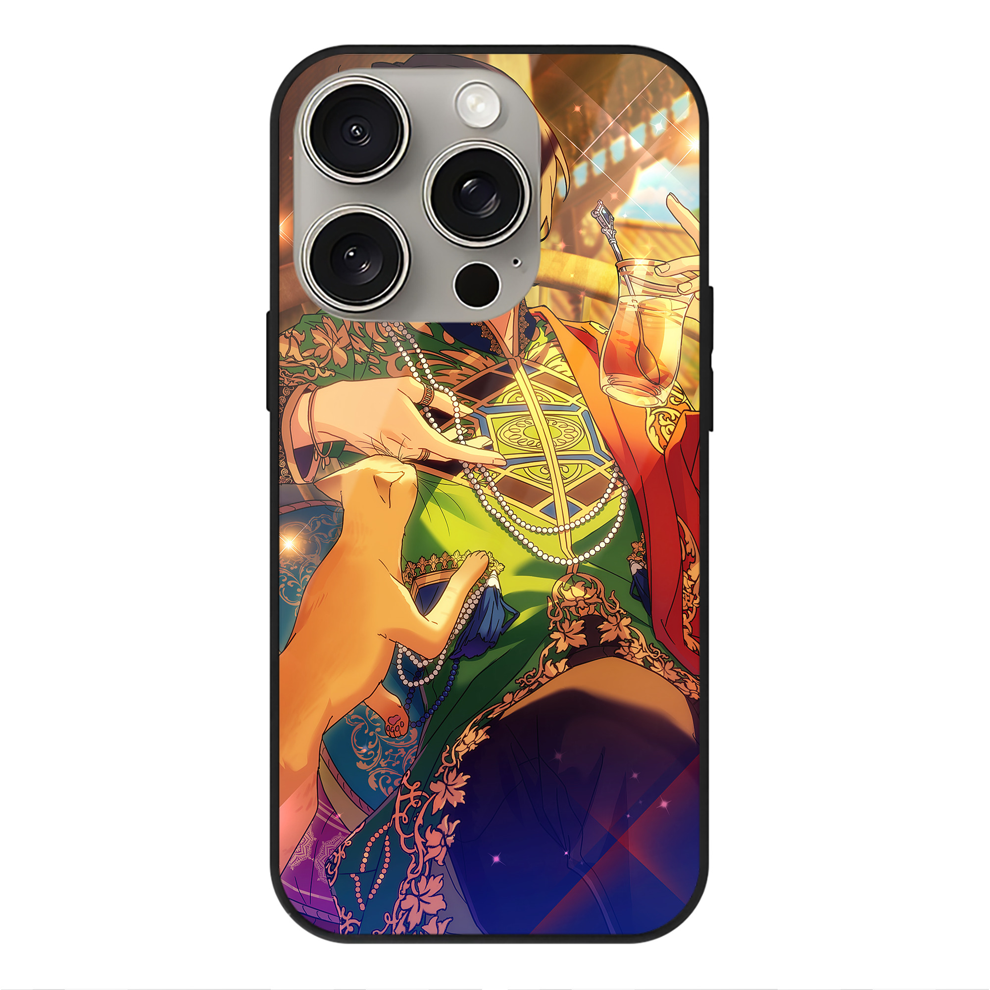 （画像用） あんさんぶるスターズ! Ensemble Stars 【iPhone15Pro対応】スマホケース 耐衝撃＆黄変防止 背面ガラス