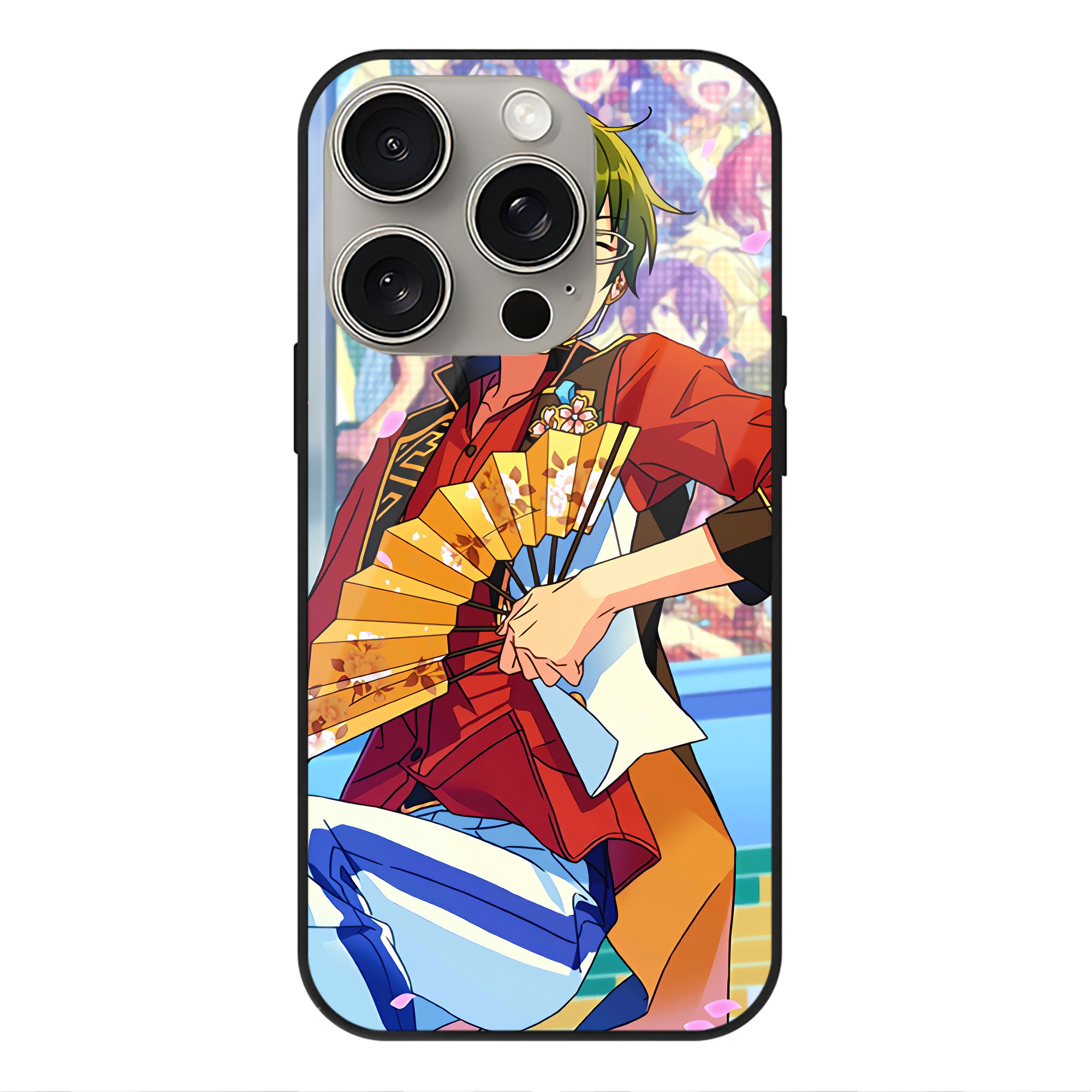 （画像用） あんさんぶるスターズ! Ensemble Stars 【iPhone15Pro対応】スマホケース 耐衝撃＆黄変防止 背面ガラス