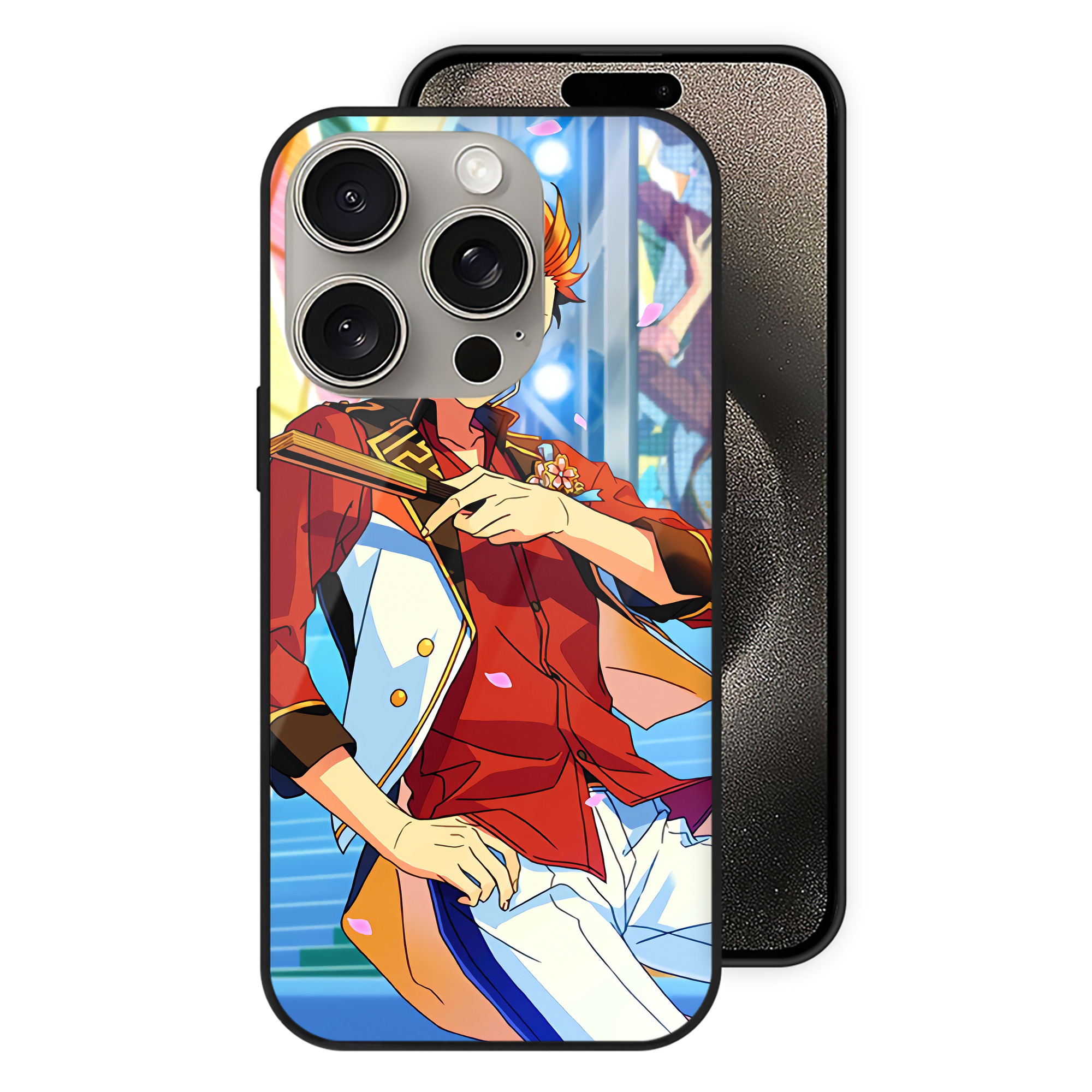 （画像用） あんさんぶるスターズ! Ensemble Stars 【iPhone15Pro対応】スマホケース 耐衝撃＆黄変防止 背面ガラス
