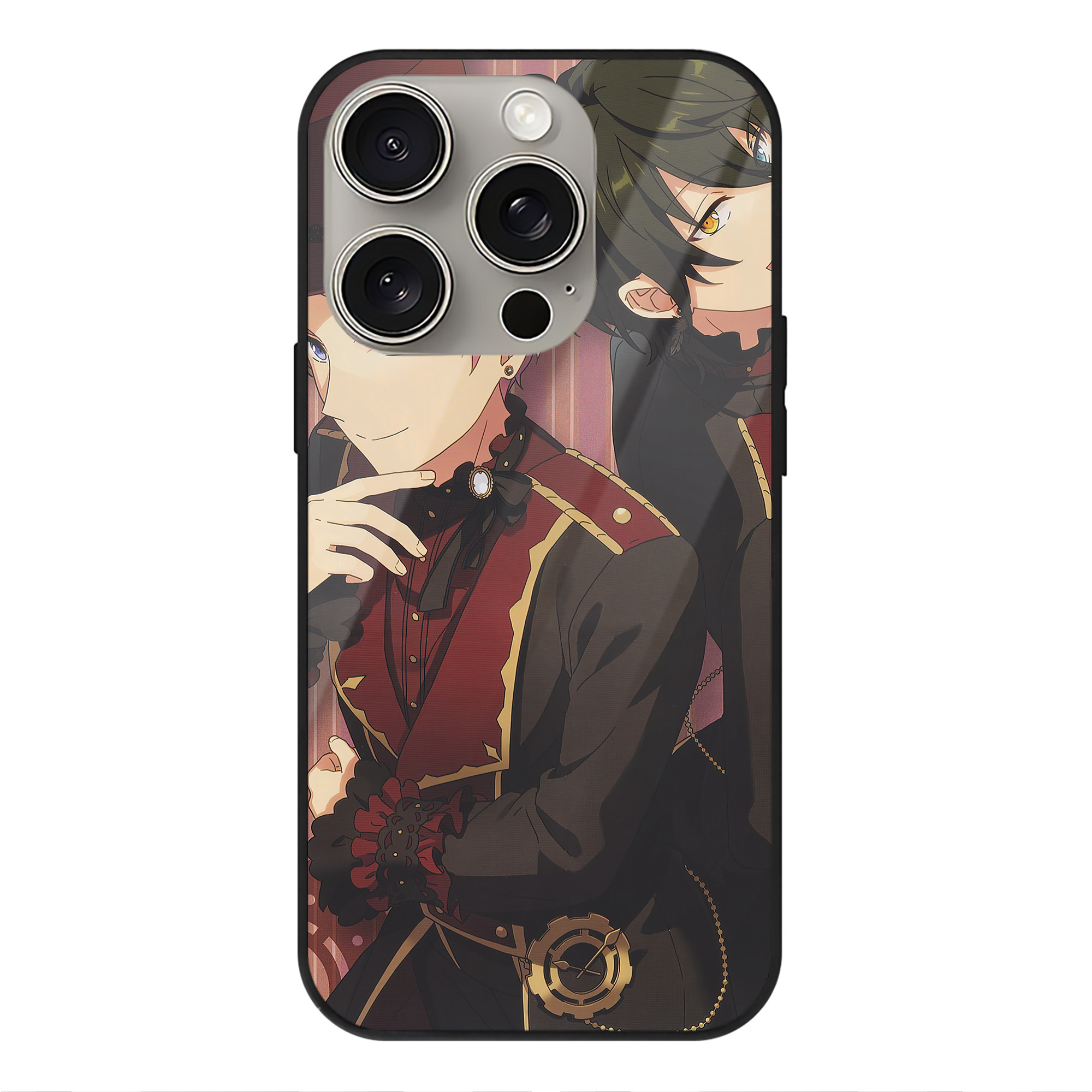 （画像用） あんさんぶるスターズ! Ensemble Stars 【iPhone15Pro対応】スマホケース 耐衝撃＆黄変防止 背面ガラス