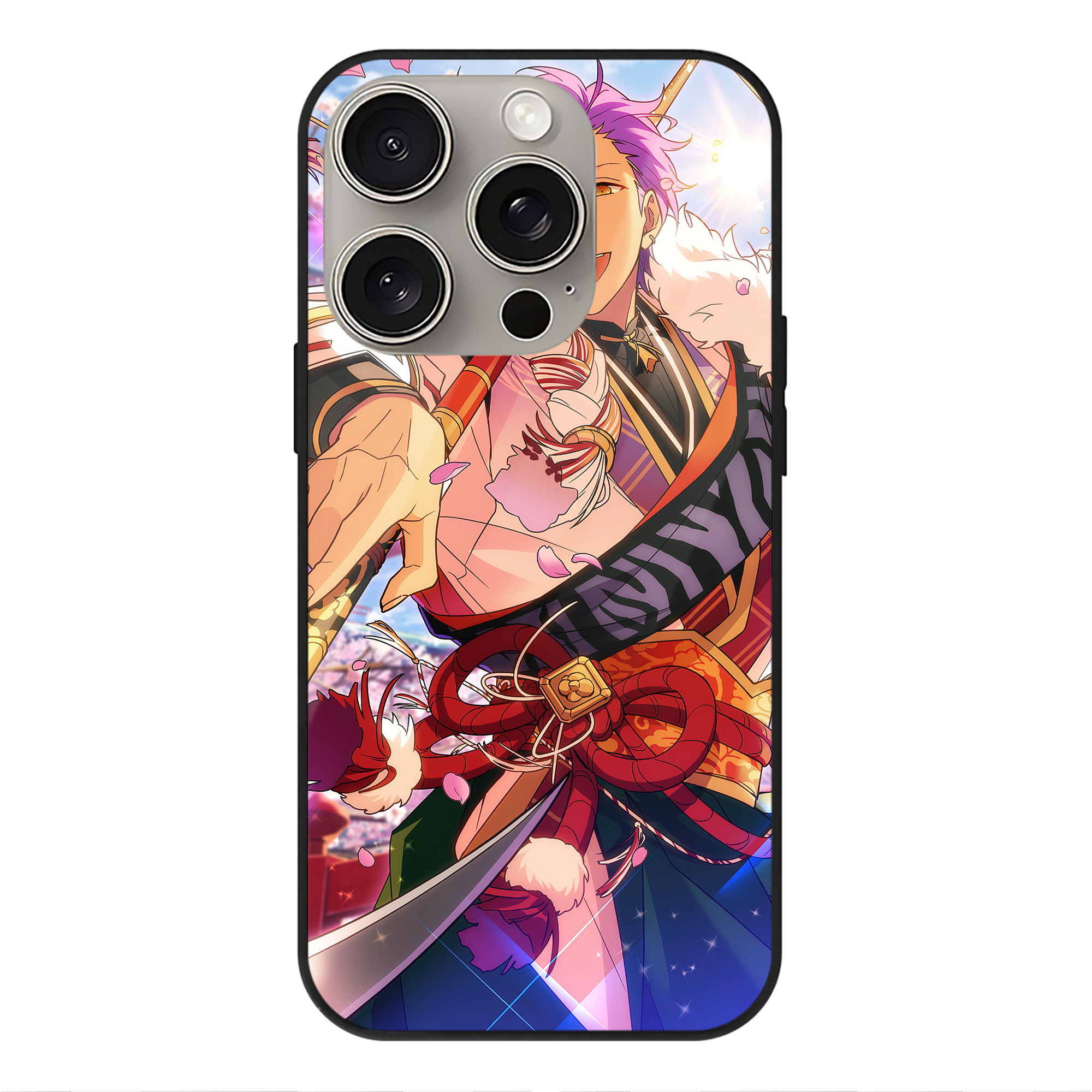 （画像用） あんさんぶるスターズ! Ensemble Stars 【iPhone15Pro対応】スマホケース 耐衝撃＆黄変防止 背面ガラス