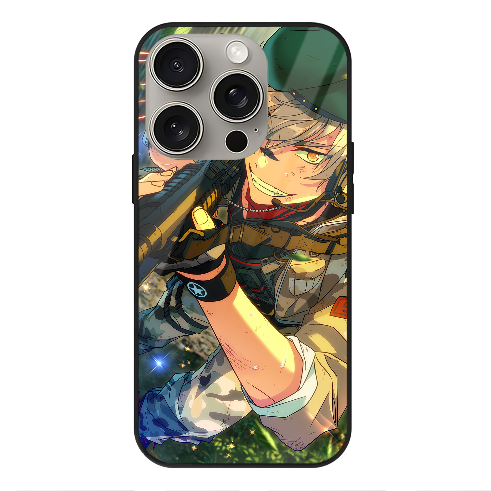 （画像用） あんさんぶるスターズ! Ensemble Stars 【iPhone15Pro対応】スマホケース 耐衝撃＆黄変防止 背面ガラス
